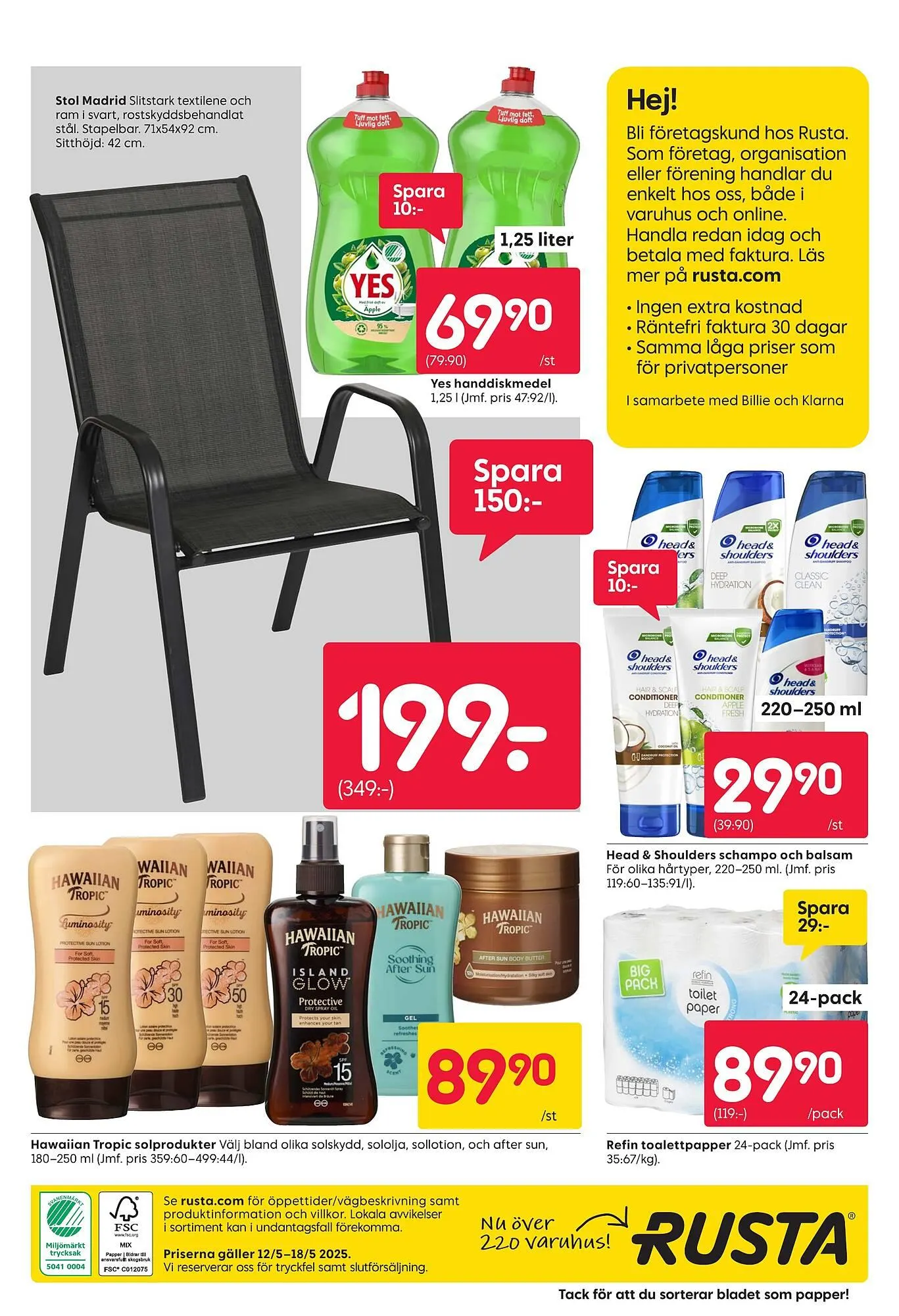 Rusta reklamblad från 12 maj till 17 maj 2025 - Reklamblad sidor 20