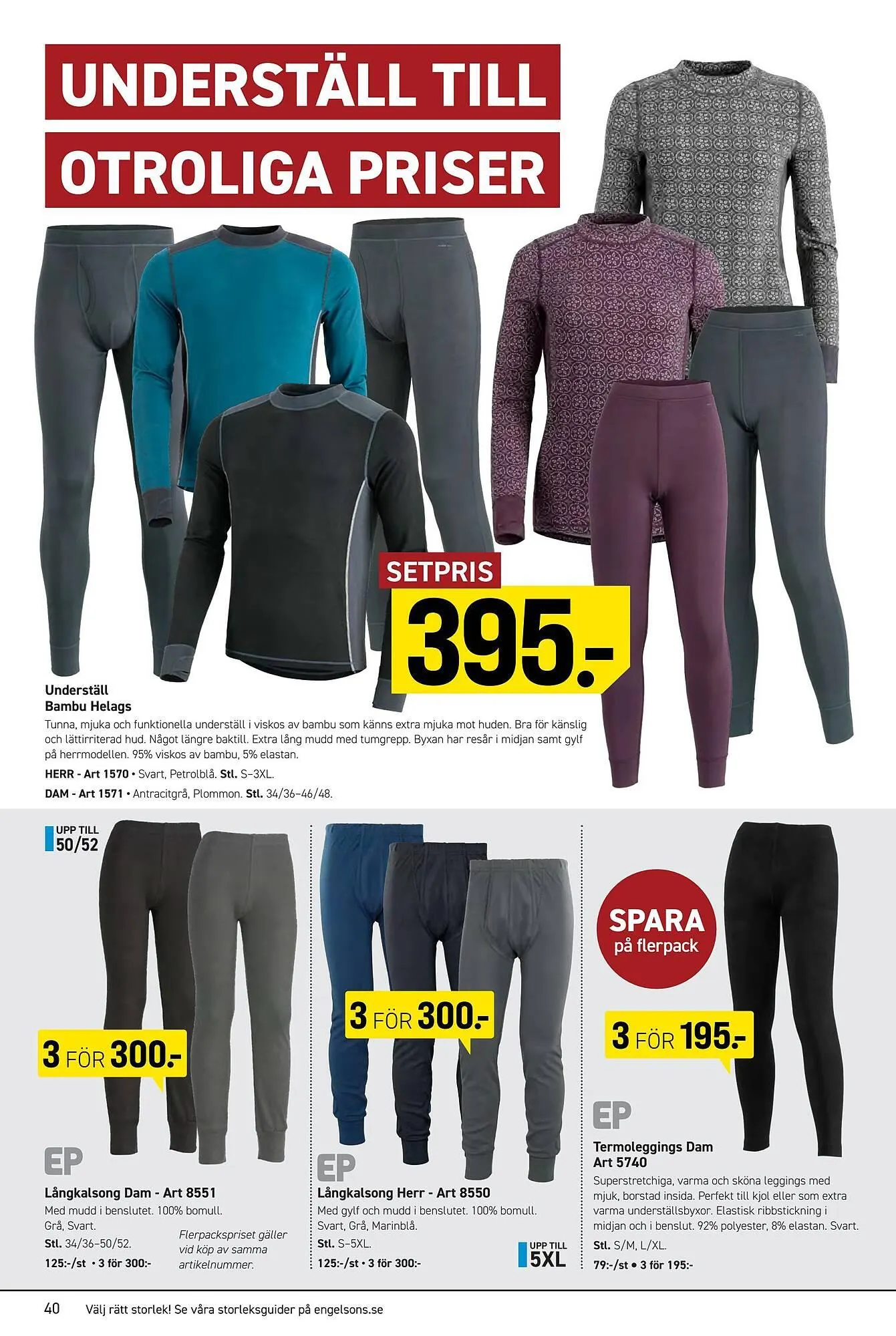 Engelsons reklamblad från 11 november till 25 december 2025 - Reklamblad sidor 40