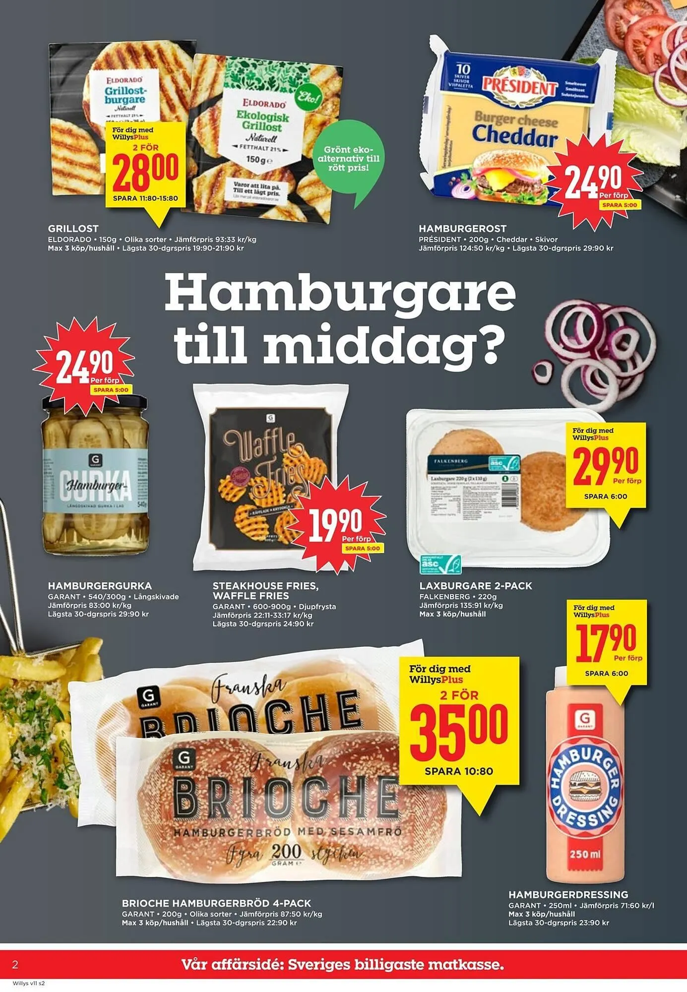 Willys reklamblad från 9 mars till 15 mars 2026 - Reklamblad sidor 2