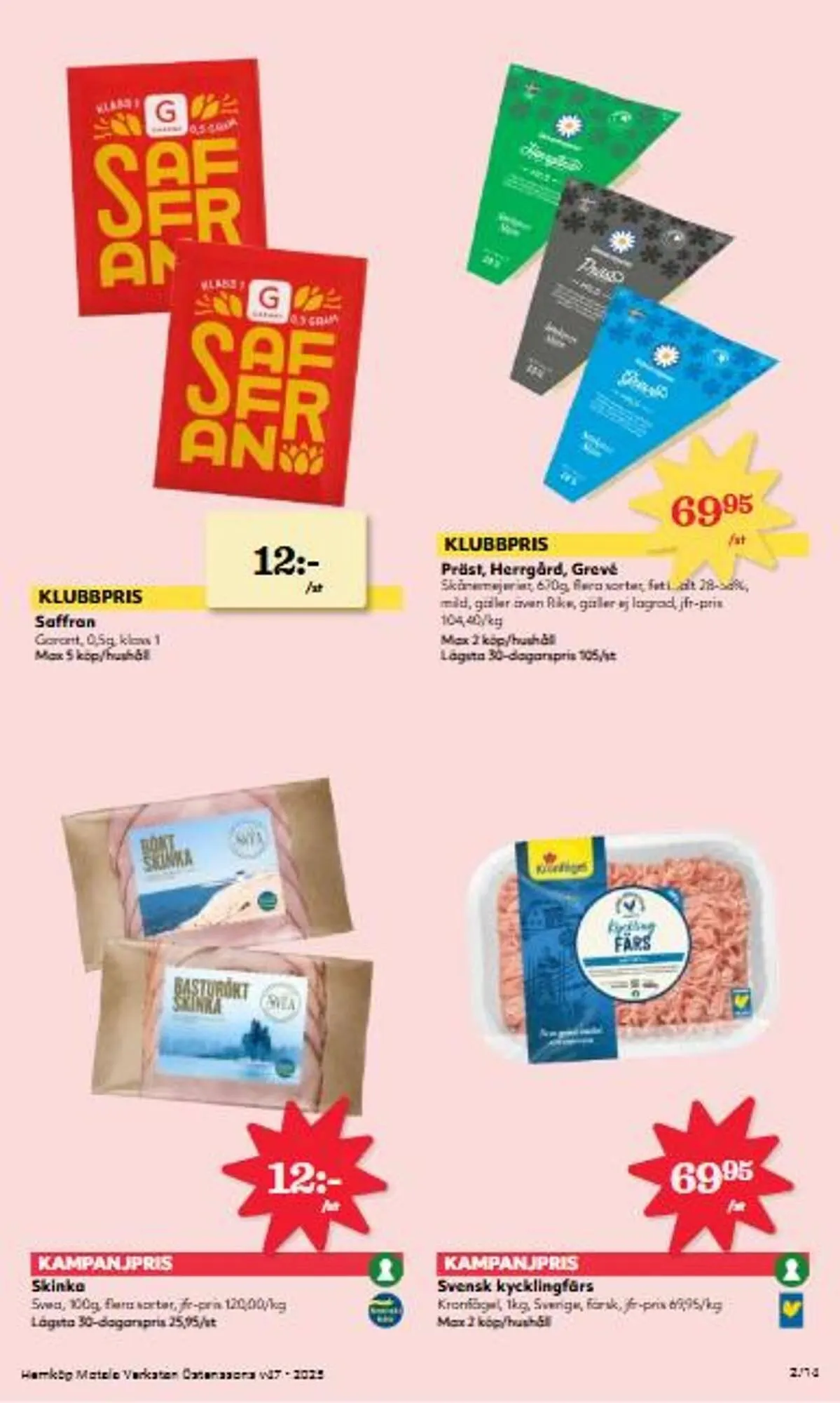 Östenssons reklamblad från 17 november till 23 november 2025 - Reklamblad sidor 2