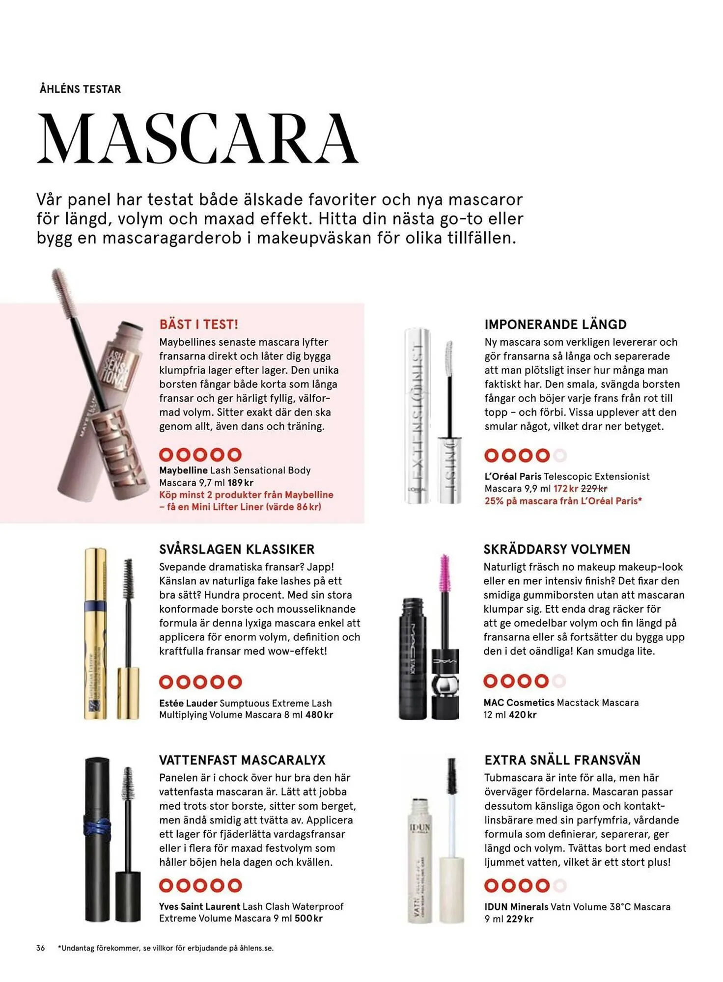 Åhléns reklamblad från 24 februari till 7 mars 2026 - Reklamblad sidor 36