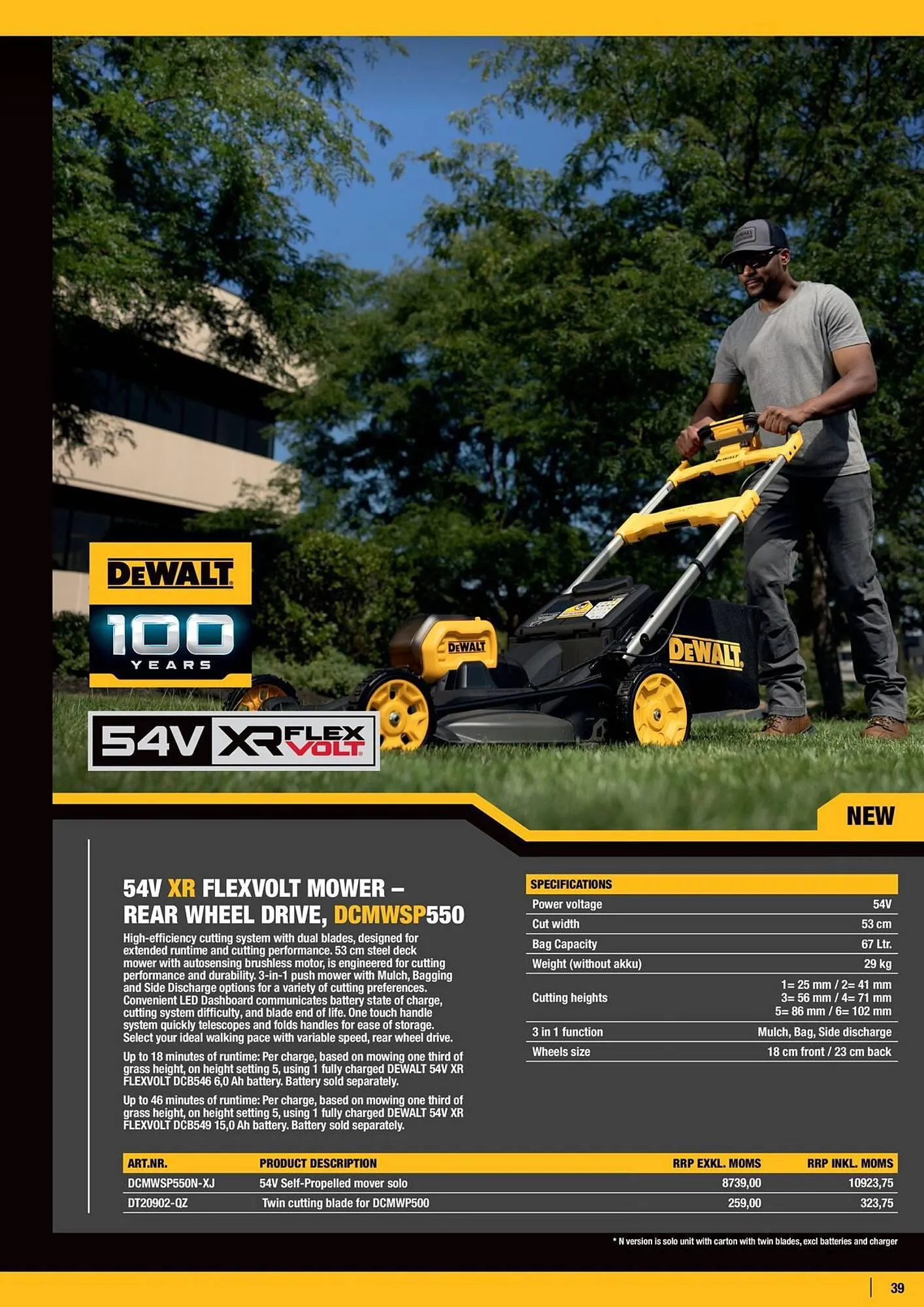 Dewalt reklamblad från 7 mars till 21 mars 2024 - Reklamblad sidor 39