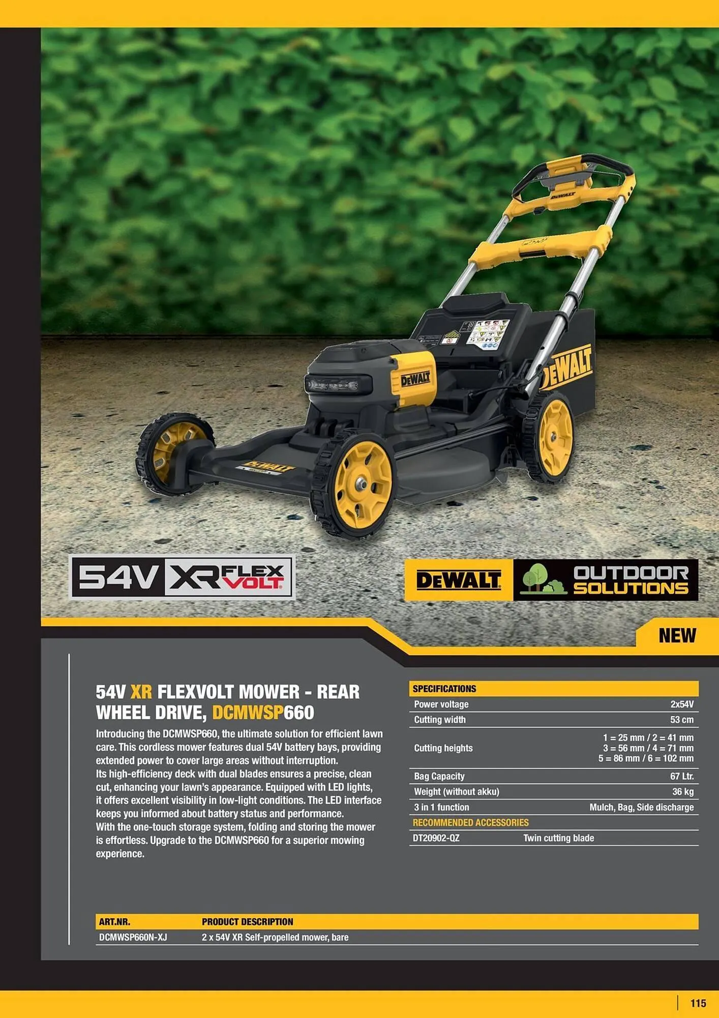 Dewalt reklamblad från 11 januari till 17 januari 2026 - Reklamblad sidor 115