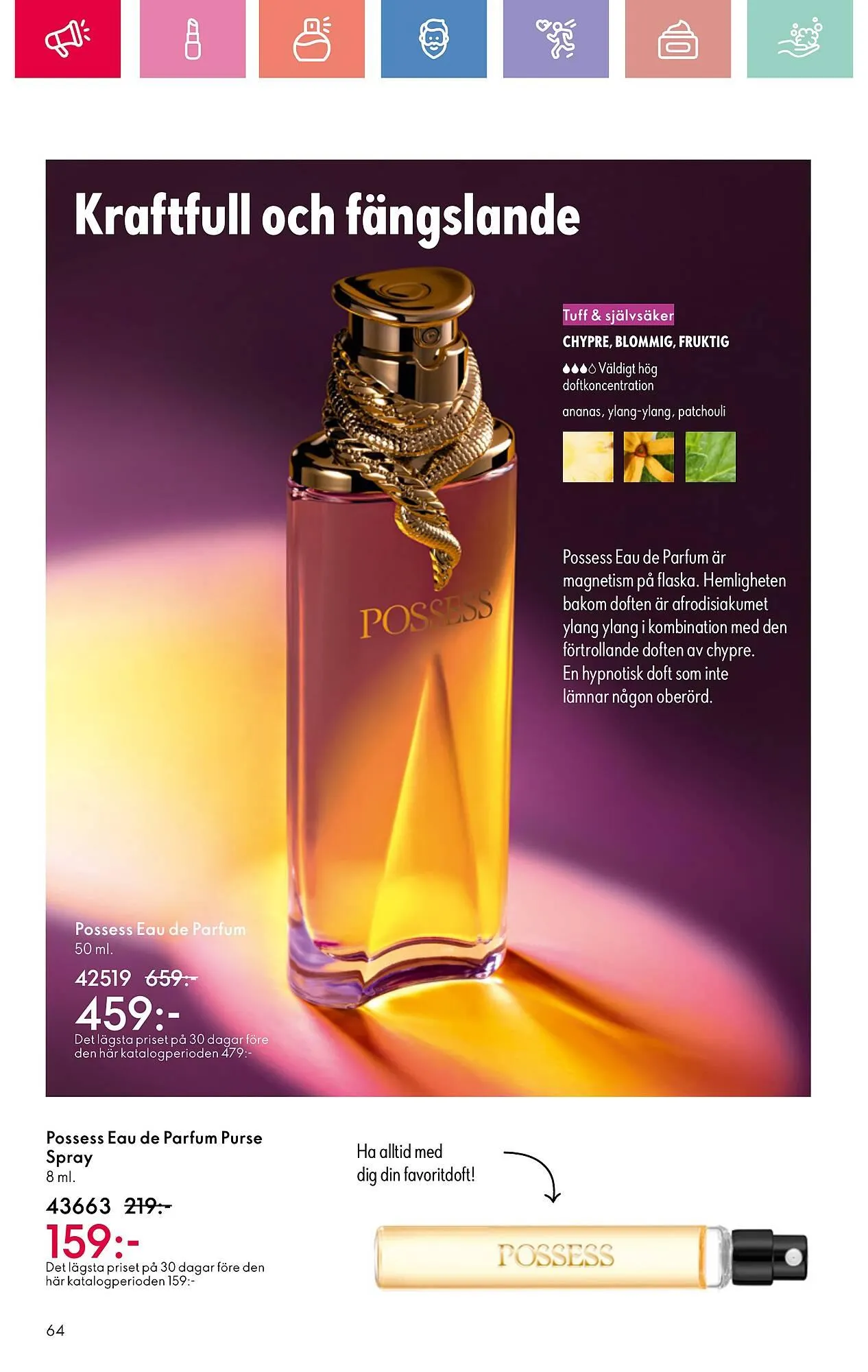 Oriflame reklamblad från 13 juli till 2 augusti 2025 - Reklamblad sidor 64