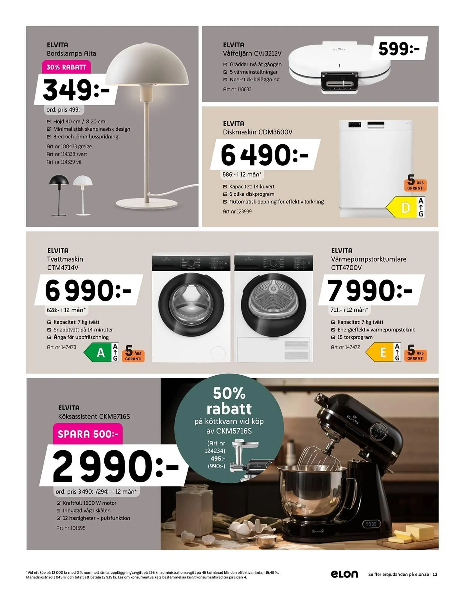 Elon reklamblad från 3 december till 23 december 2025 - Reklamblad sidor 13