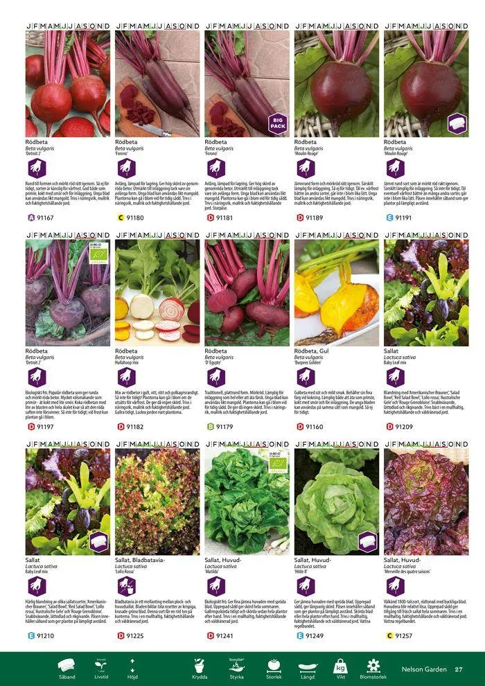 Nelson Gardens frökatalog 2024 är här! från 6 mars till 31 december 2024 - Reklamblad sidor 27