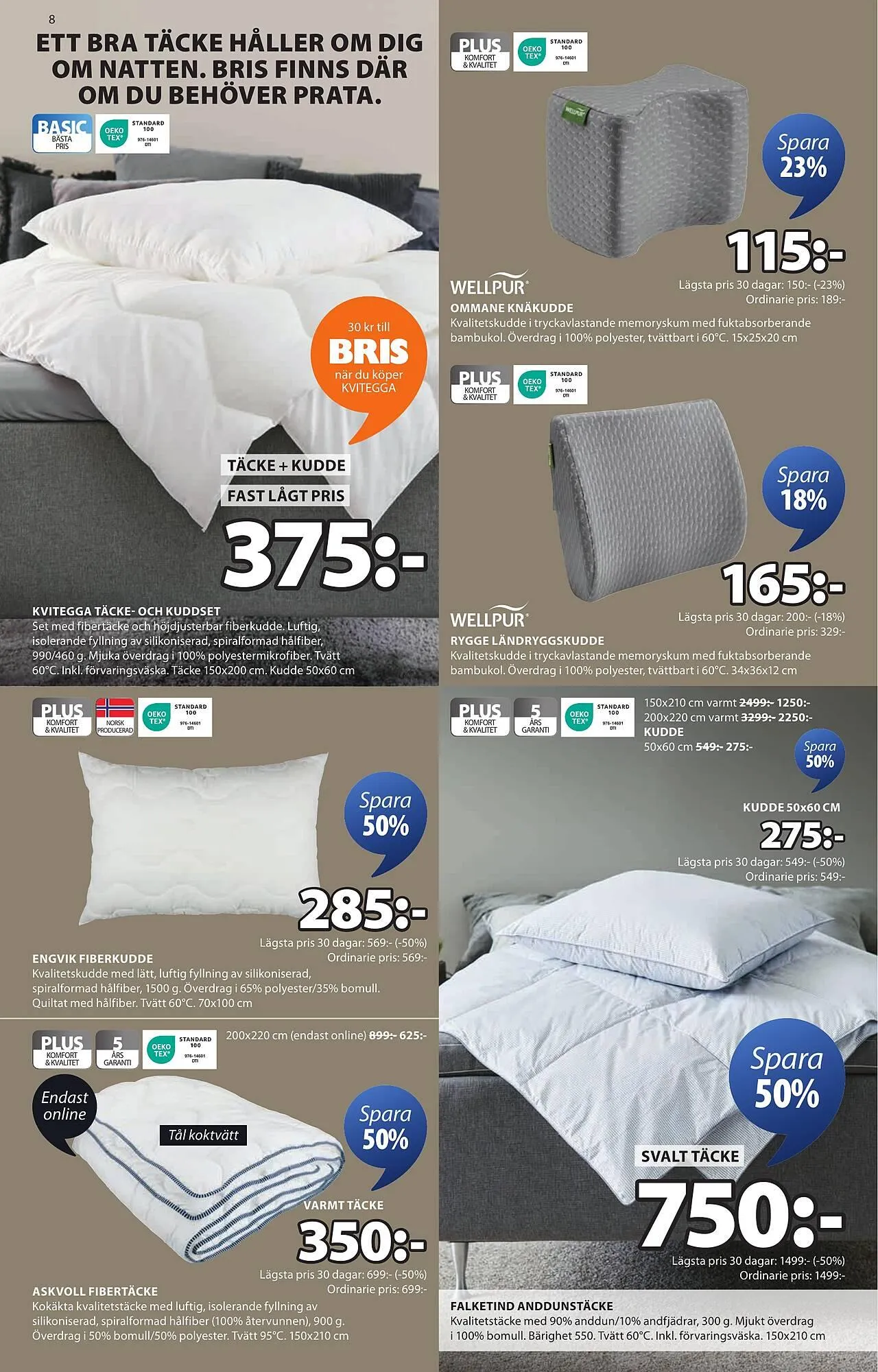 JYSK reklamblad från 5 maj till 18 maj 2025 - Reklamblad sidor 8