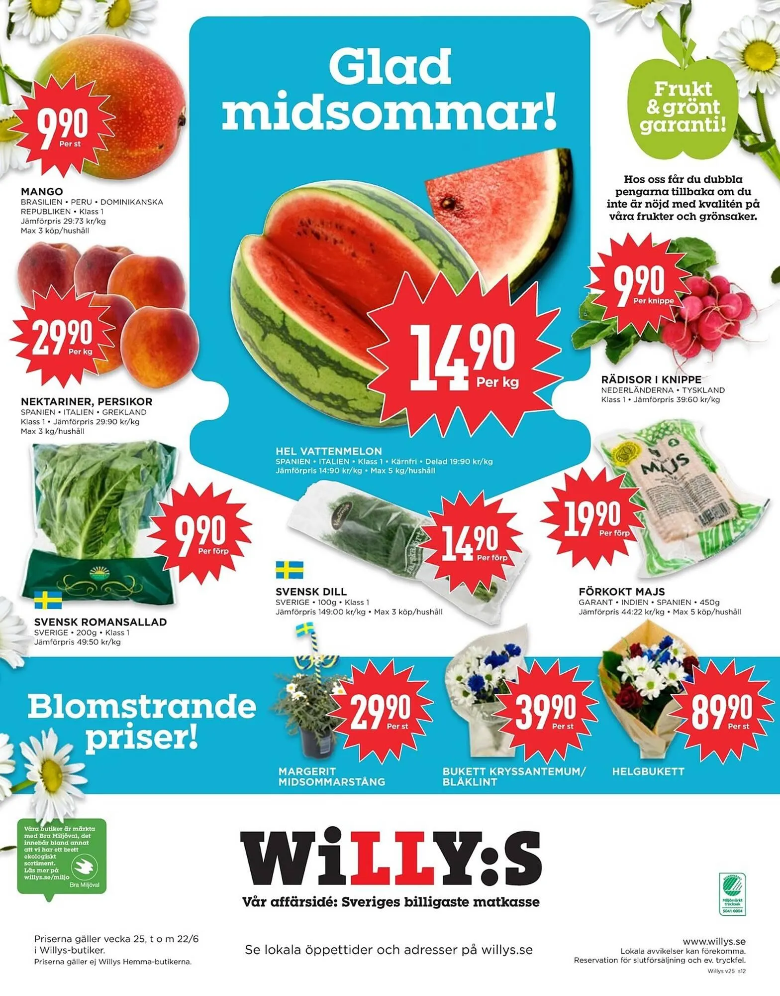 Willys reklamblad från 16 juni till 22 juni 2025 - Reklamblad sidor 12