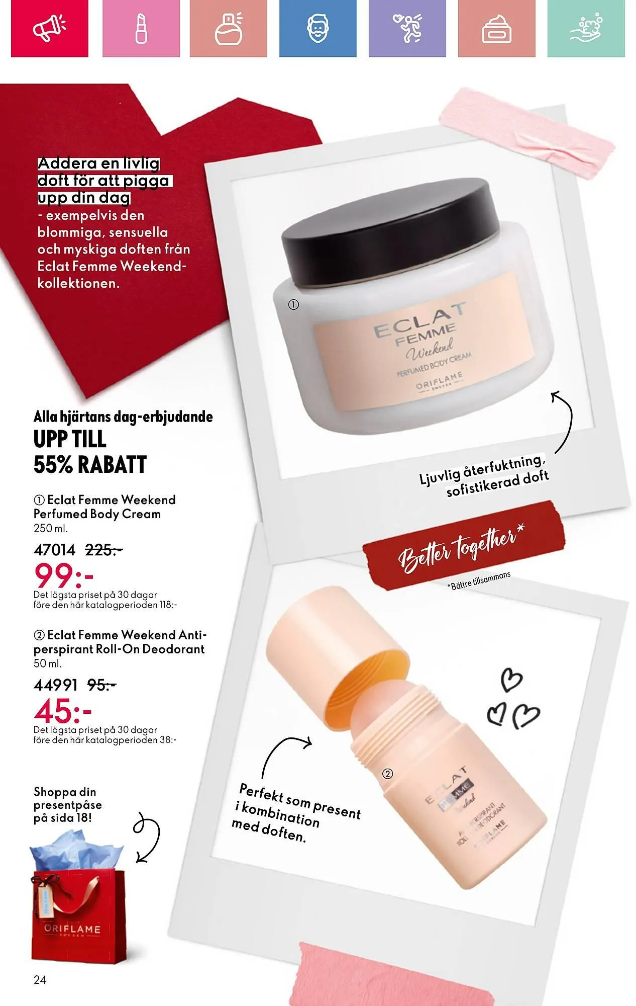 Oriflame reklamblad från 26 januari till 15 februari 2025 - Reklamblad sidor 24