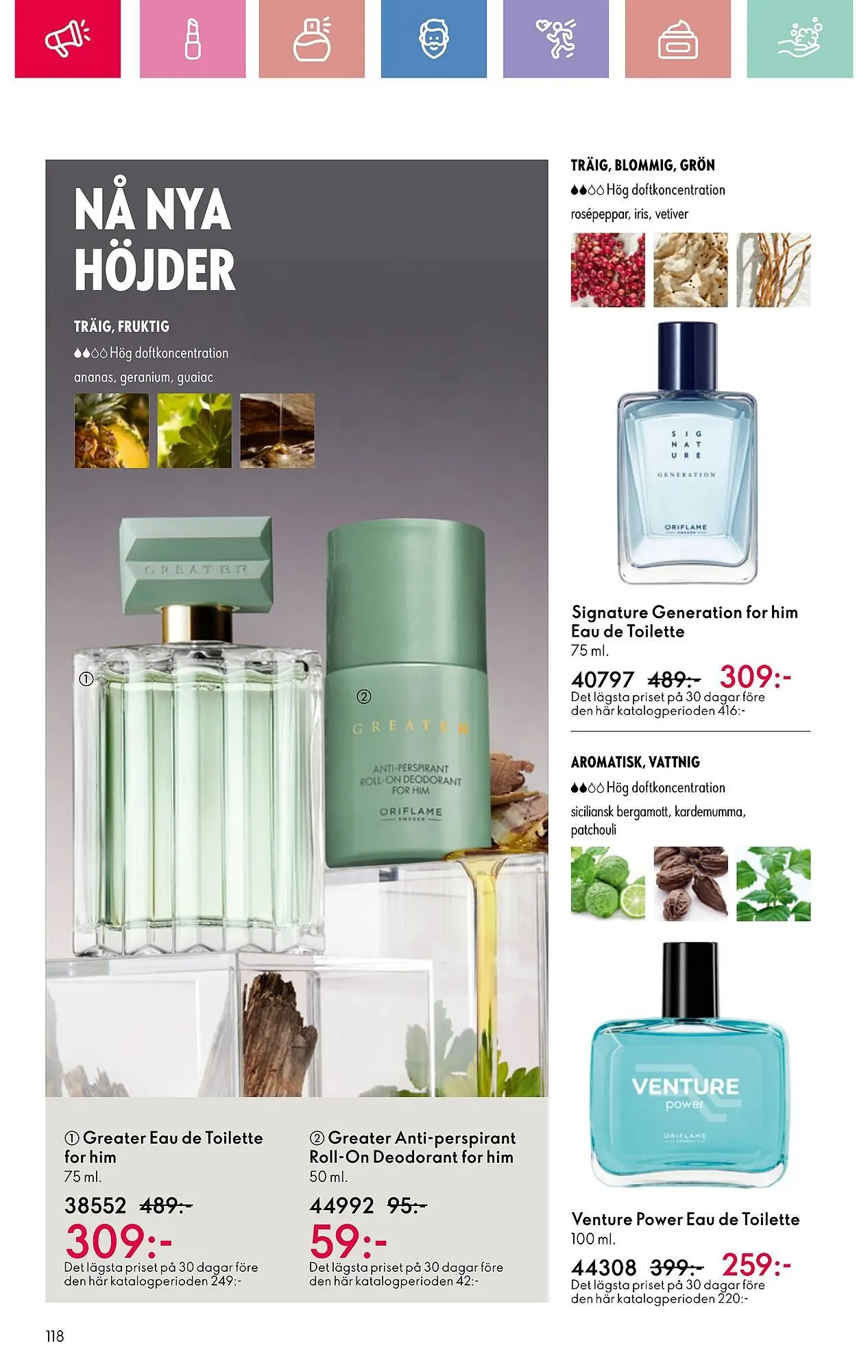 Oriflame reklamblad från 26 januari till 15 februari 2025 - Reklamblad sidor 118