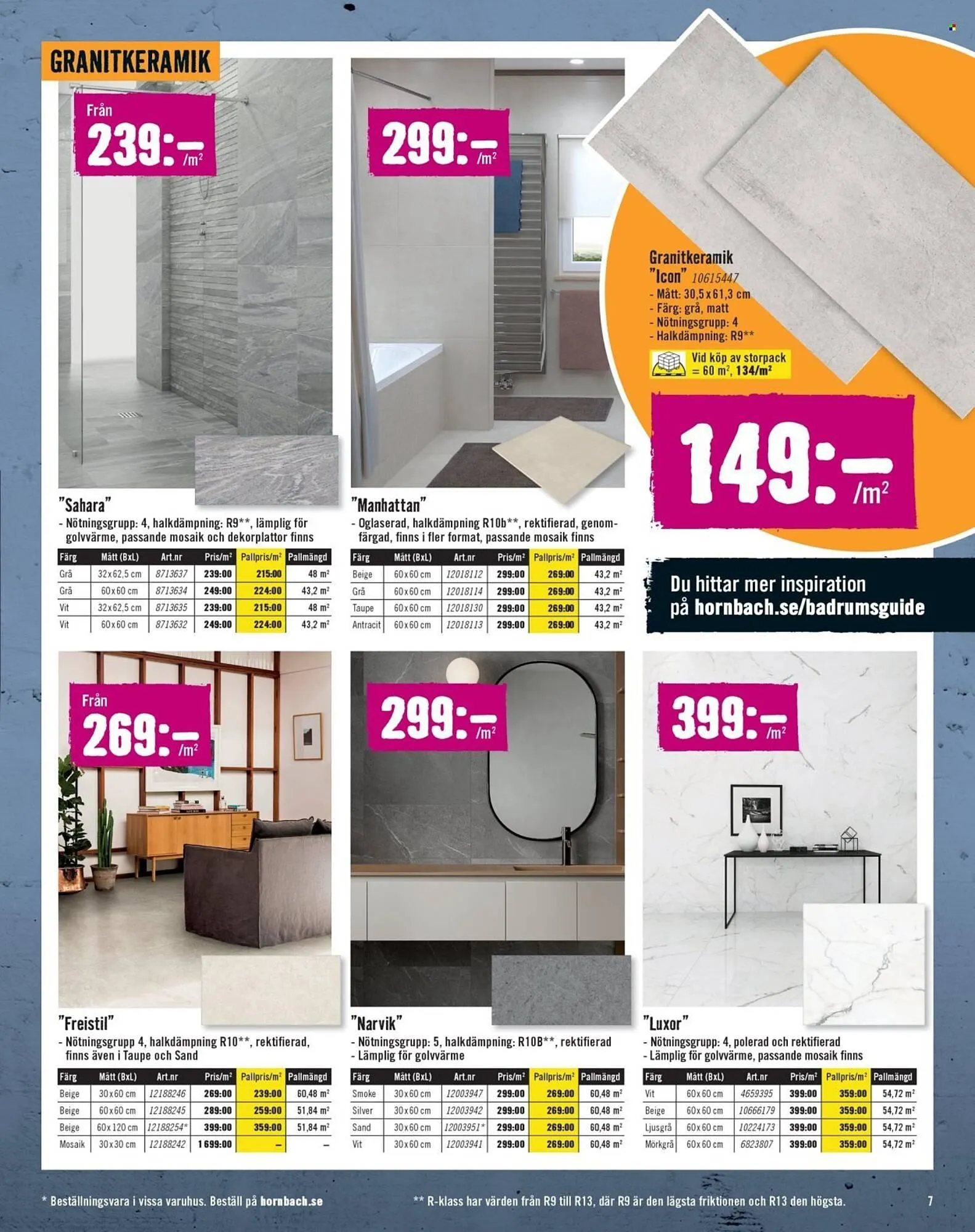 Hornbach reklamblad från 31 augusti till 24 september 2025 - Reklamblad sidor 7