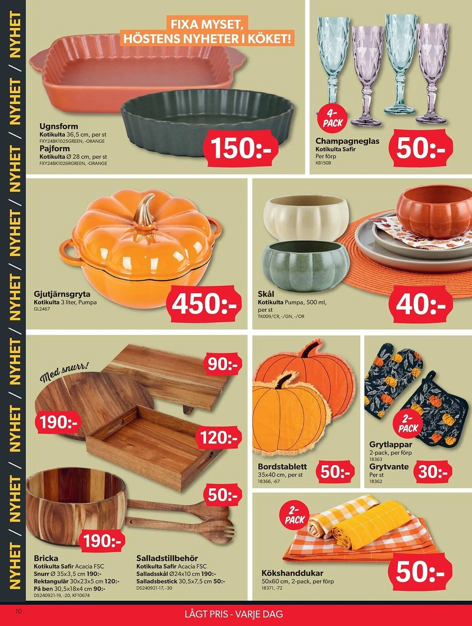 DollarStore annonsblad från 1 september till 9 september 2025 - Reklamblad sidor 10