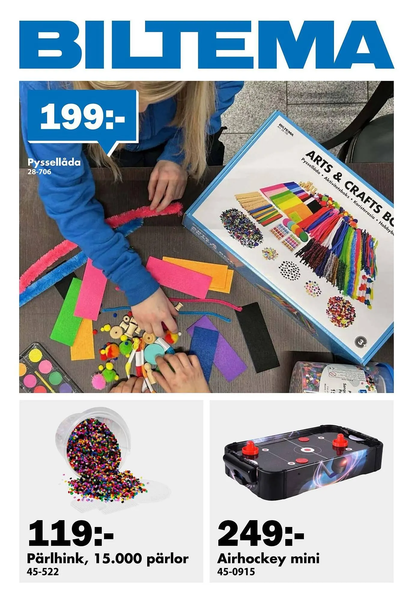 Biltema reklamblad - 1