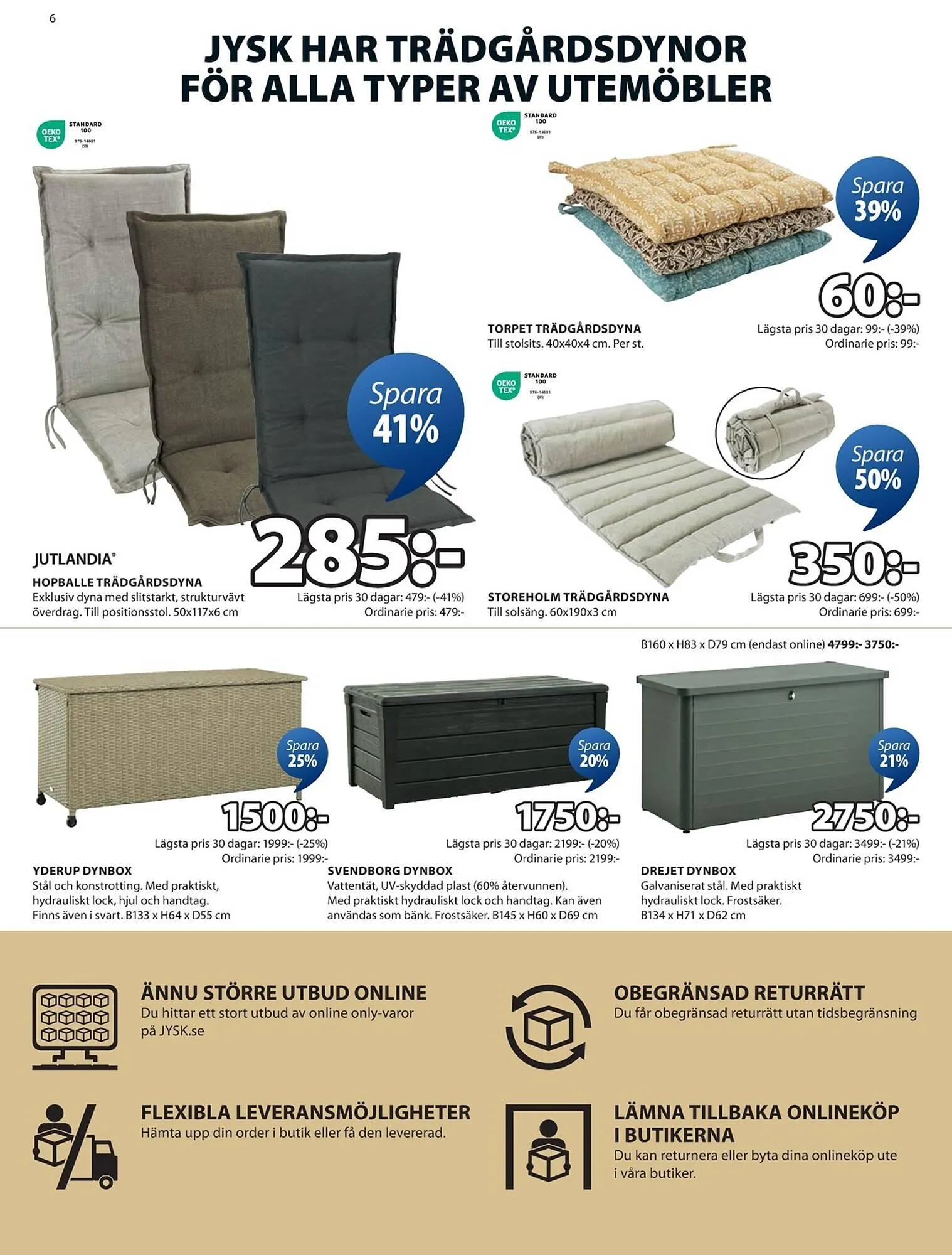 JYSK reklamblad från 28 april till 11 maj 2025 - Reklamblad sidor 7