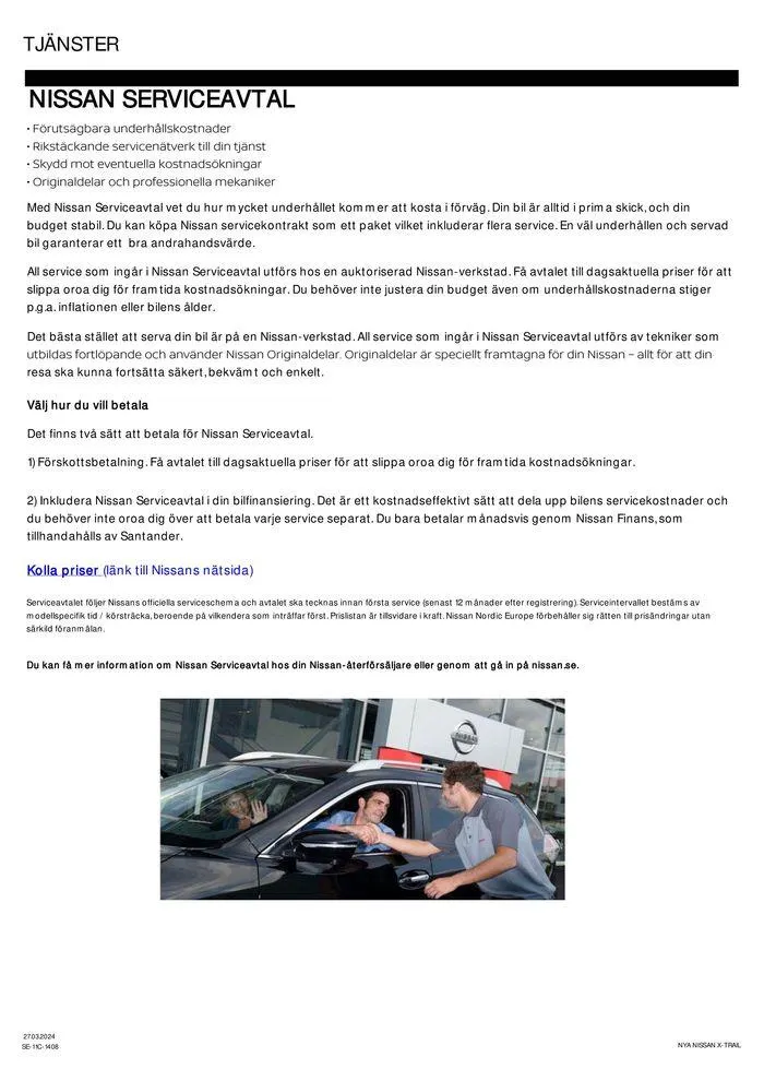 Nissan X-Trail från 28 mars till 28 mars 2025 - Reklamblad sidor 15