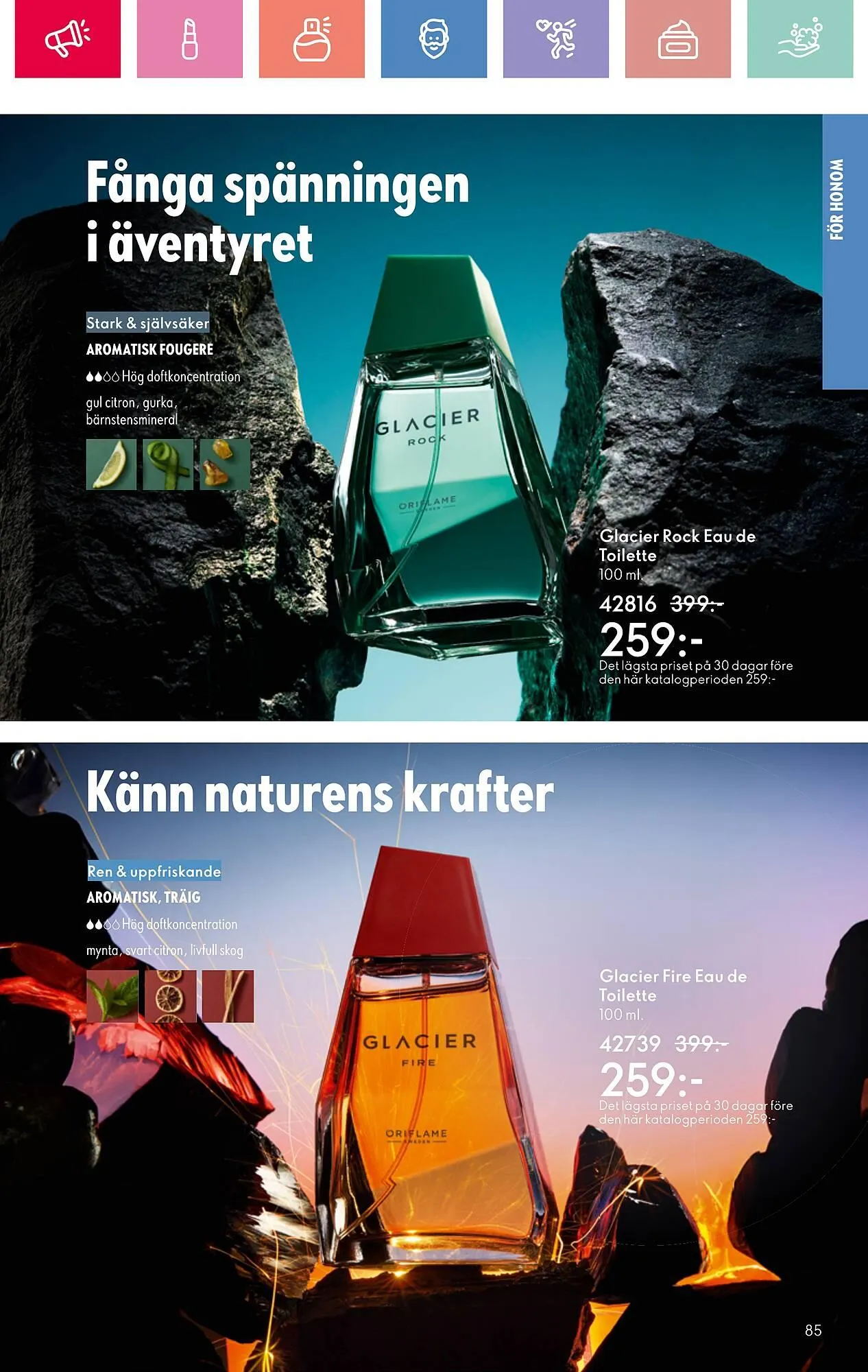 Oriflame reklamblad från 13 juli till 2 augusti 2025 - Reklamblad sidor 85
