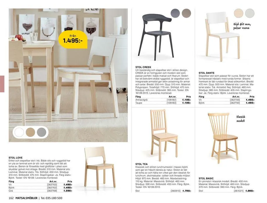 AJ Produkter! från 28 maj till 31 december 2024 - Reklamblad sidor 162