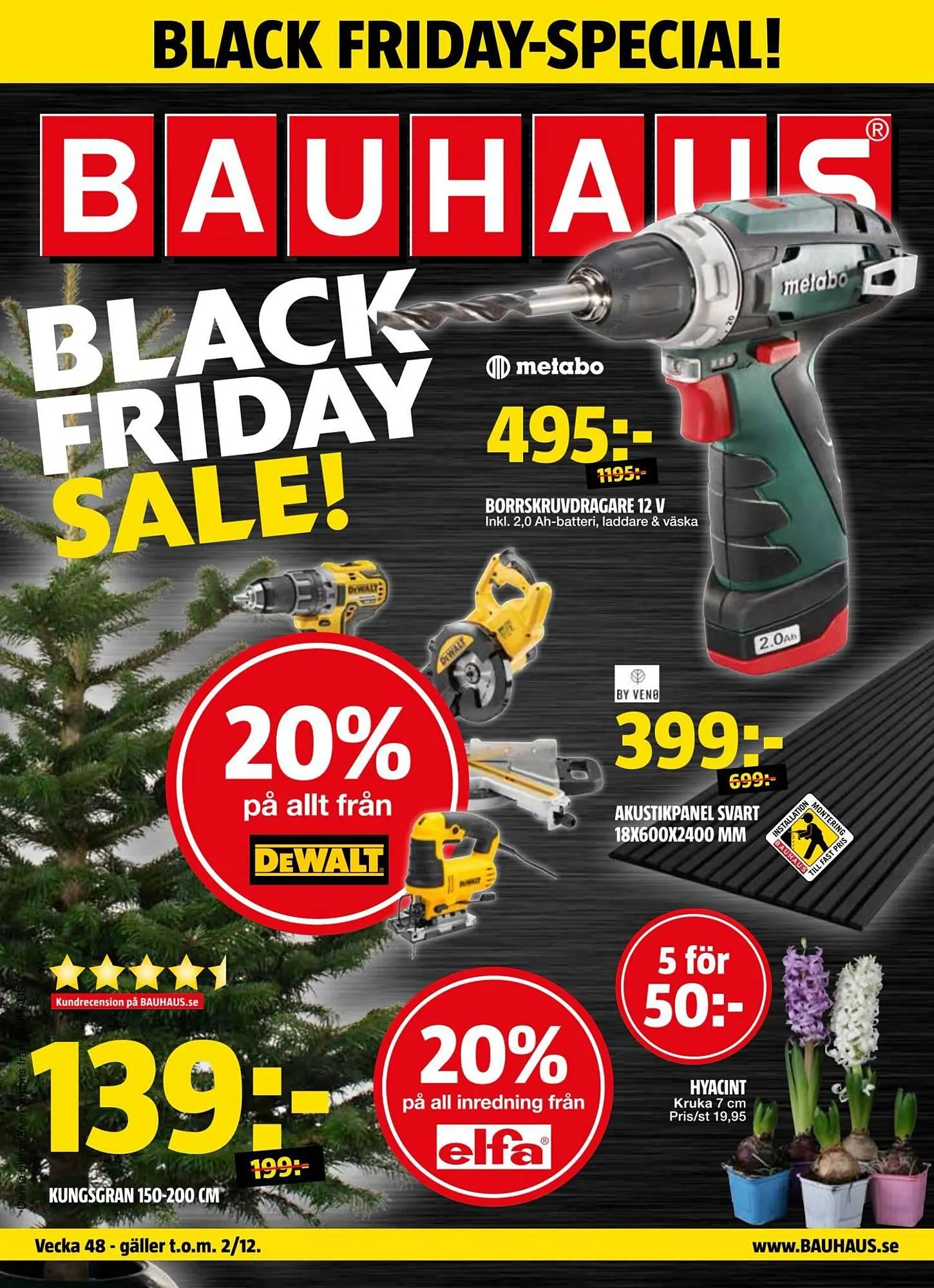 Bauhaus reklamblad - 1