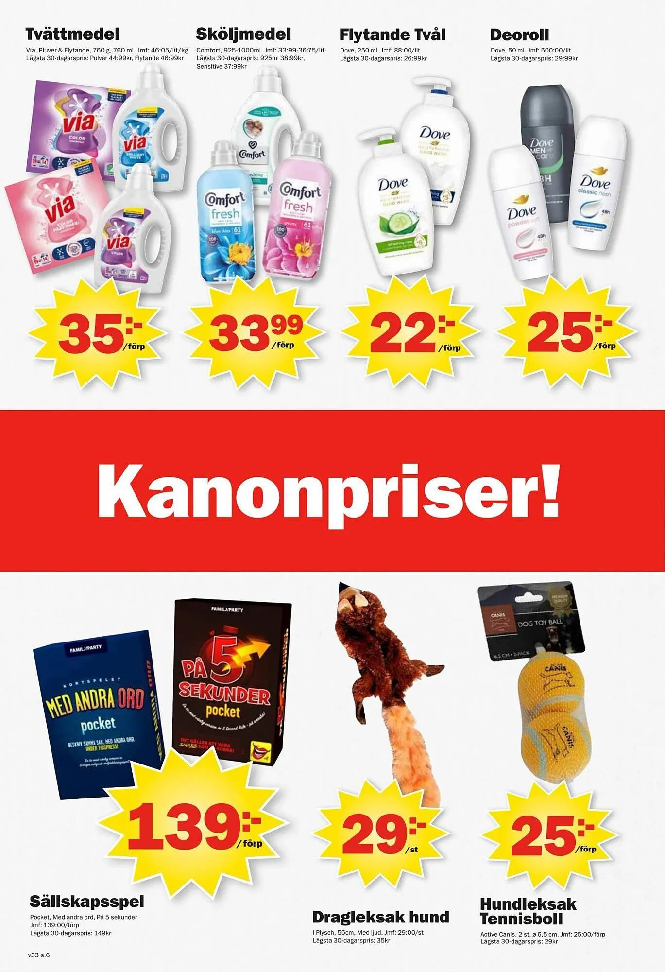 Pekås reklamblad från 11 augusti till 17 augusti 2025 - Reklamblad sidor 6
