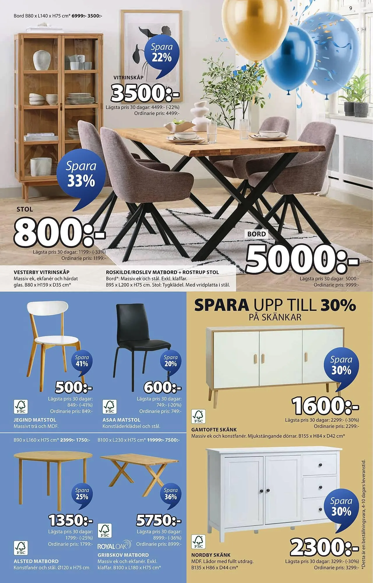 JYSK reklamblad från 7 april till 20 april 2025 - Reklamblad sidor 9