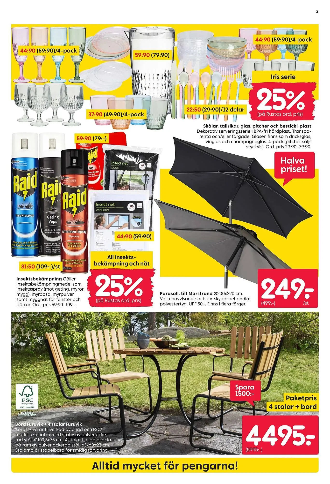 Rusta reklamblad från 12 maj till 17 maj 2025 - Reklamblad sidor 3