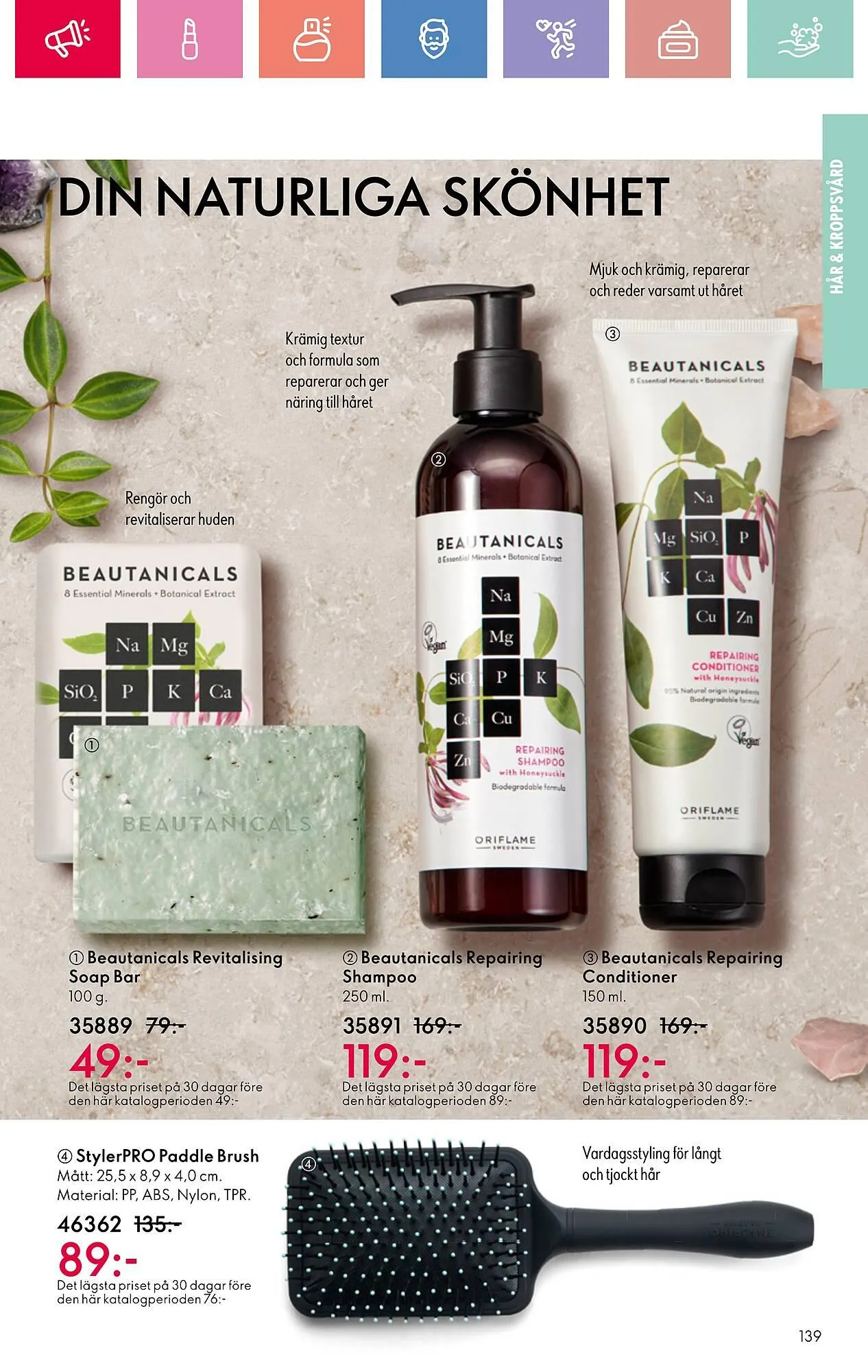 Oriflame reklamblad från 26 januari till 15 februari 2025 - Reklamblad sidor 139