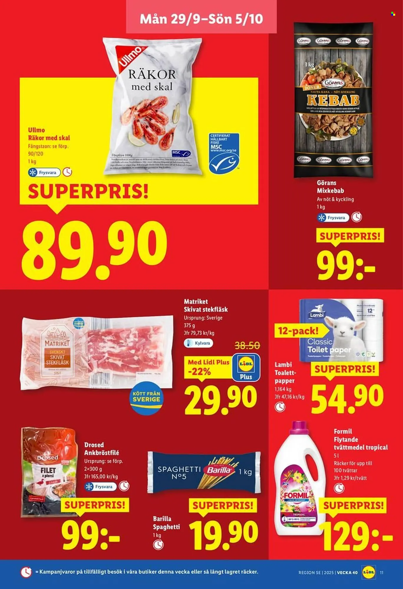 Lidl reklamblad från 29 september till 5 oktober 2025 - Reklamblad sidor 12
