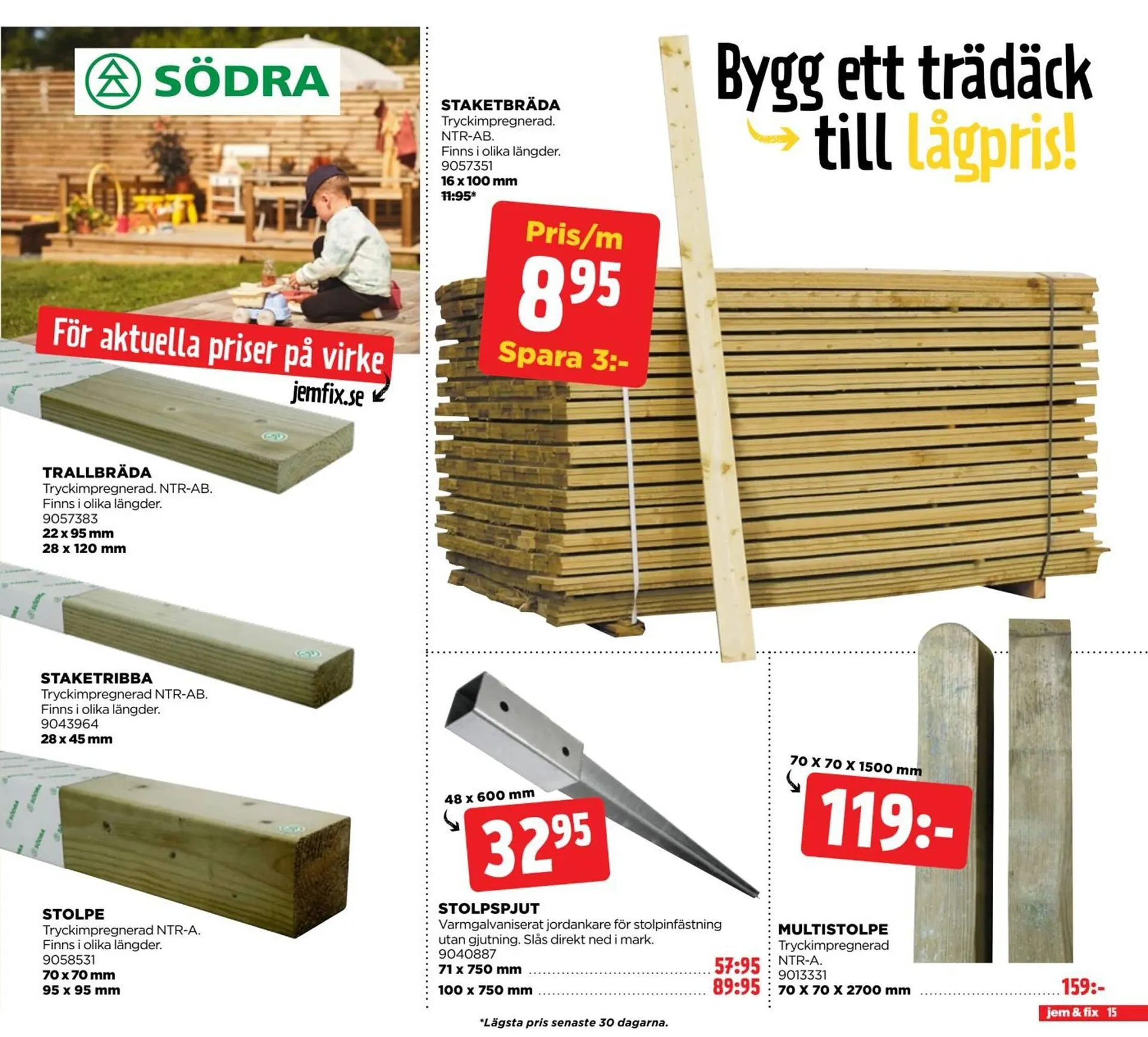 Jem&Fix reklamblad från 20 april till 4 maj 2026 - Reklamblad sidor 15