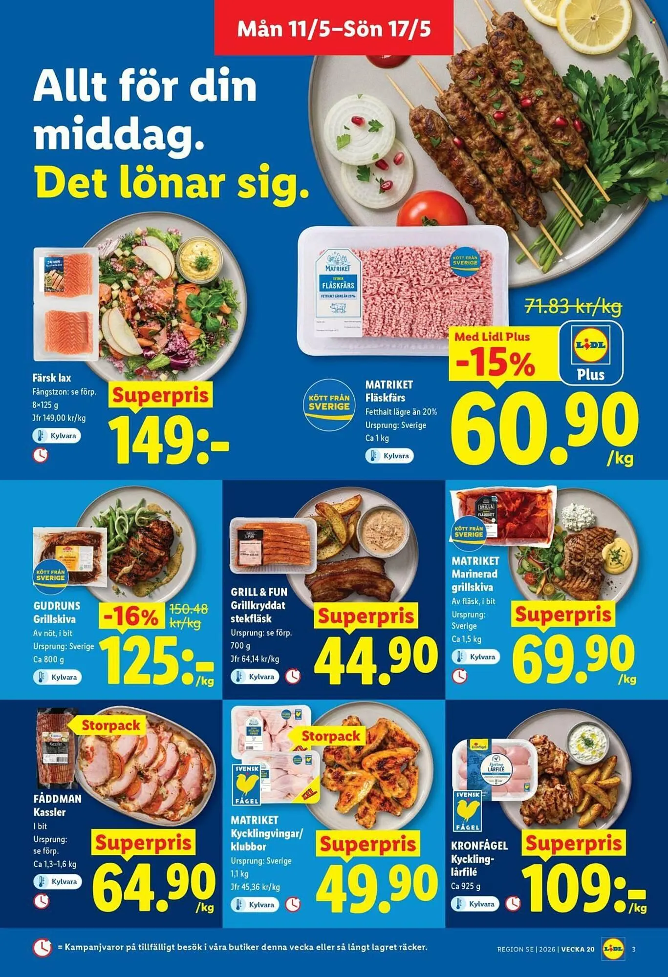 Lidl reklamblad från 11 maj till 17 maj 2026 - Reklamblad sidor 3