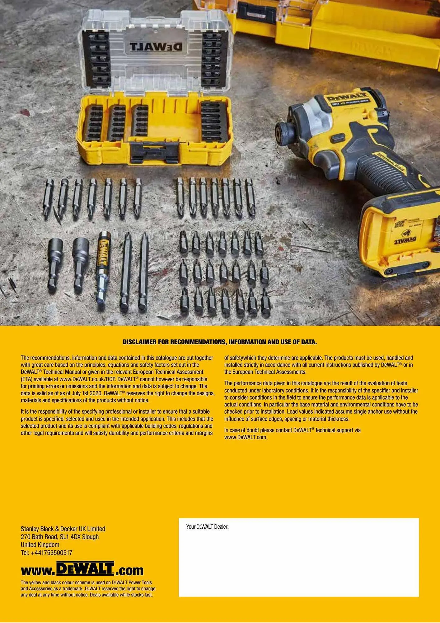 Dewalt reklamblad från 2 oktober till 2 oktober 2023 - Reklamblad sidor 184