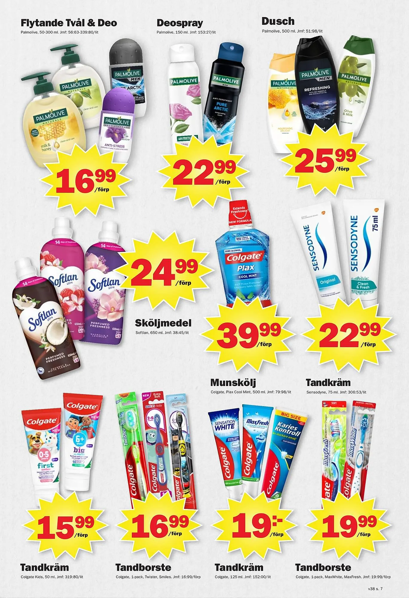 Pekås reklamblad från 18 september till 24 september 2023 - Reklamblad sidor 7