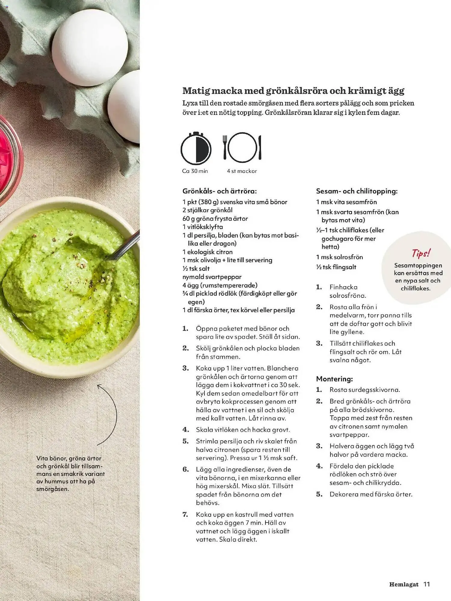 Hemköp reklamblad från 19 februari till 29 mars 2026 - Reklamblad sidor 11