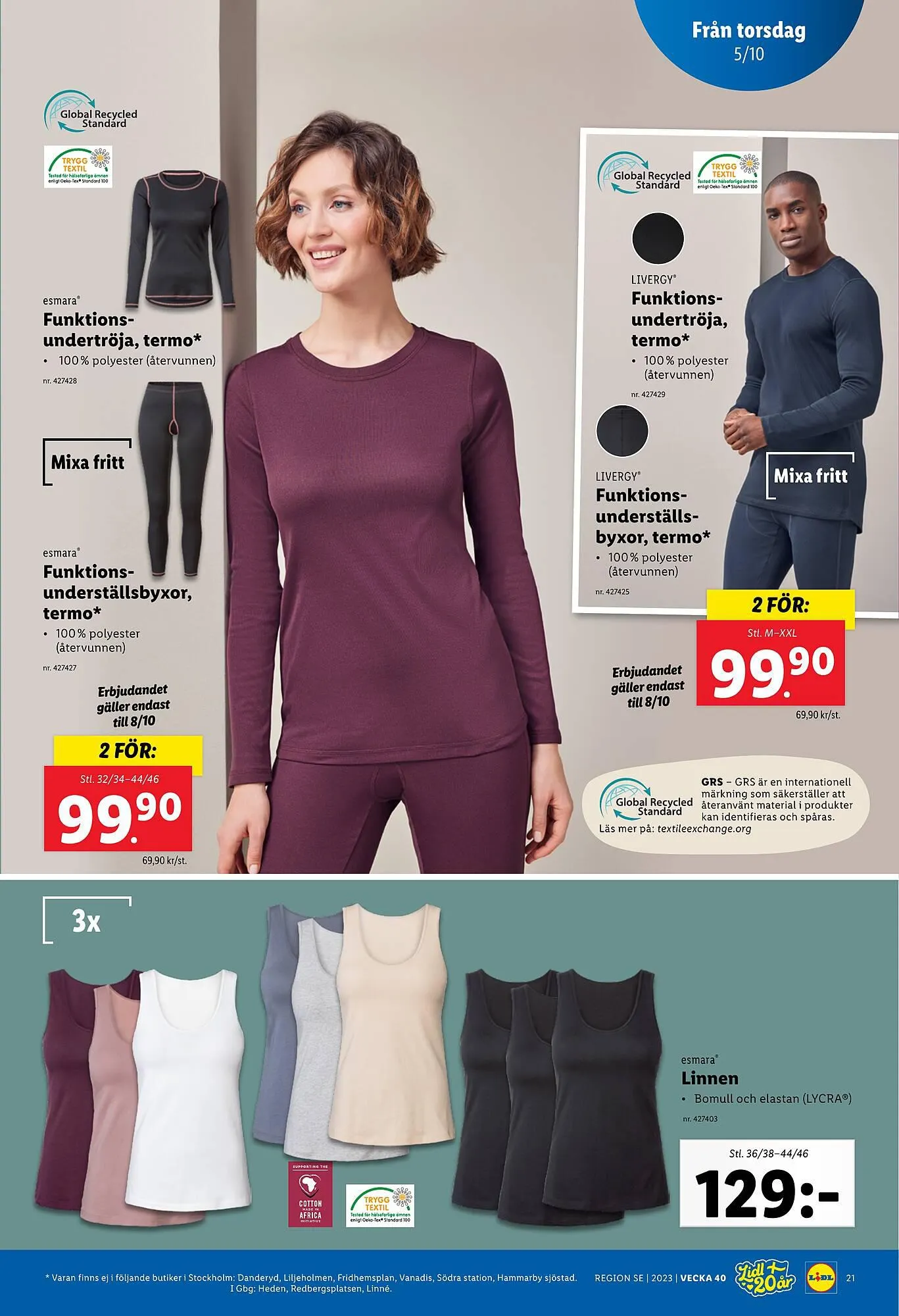 Lidl reklamblad från 2 oktober till 8 oktober 2023 - Reklamblad sidor 28