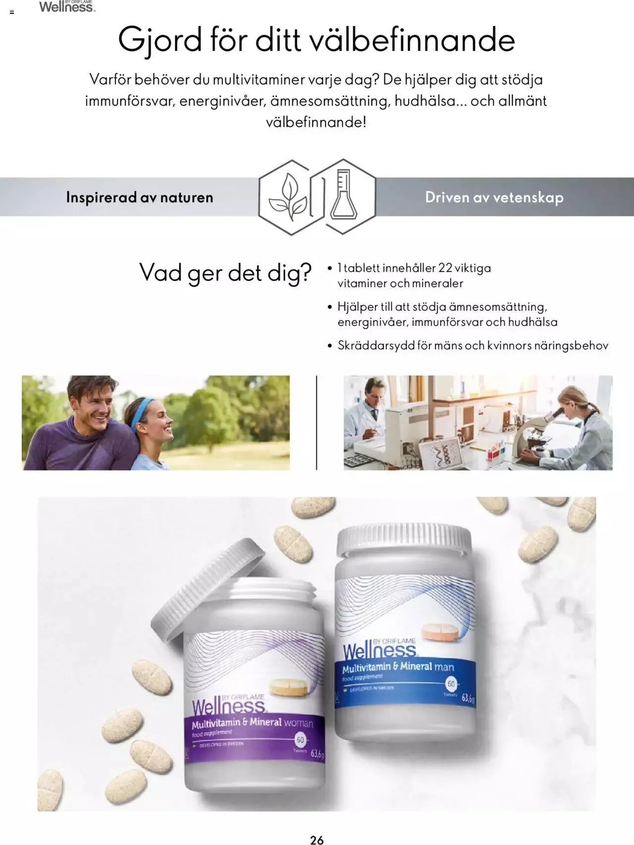 Oriflame - Wellness Catalogue från 1 mars till 31 december 2023 - Reklamblad sidor 26