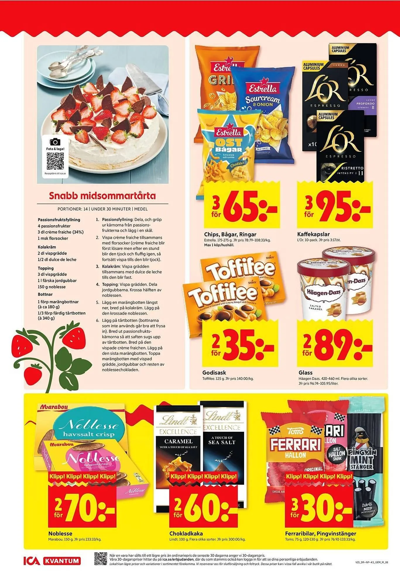ICA Kvantum reklamblad från 16 juni till 22 juni 2025 - Reklamblad sidor 8