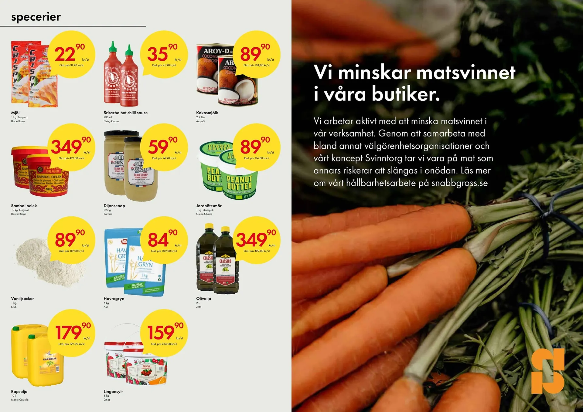 Snabbgross reklamblad från 1 juli till 14 juli 2024 - Reklamblad sidor 6