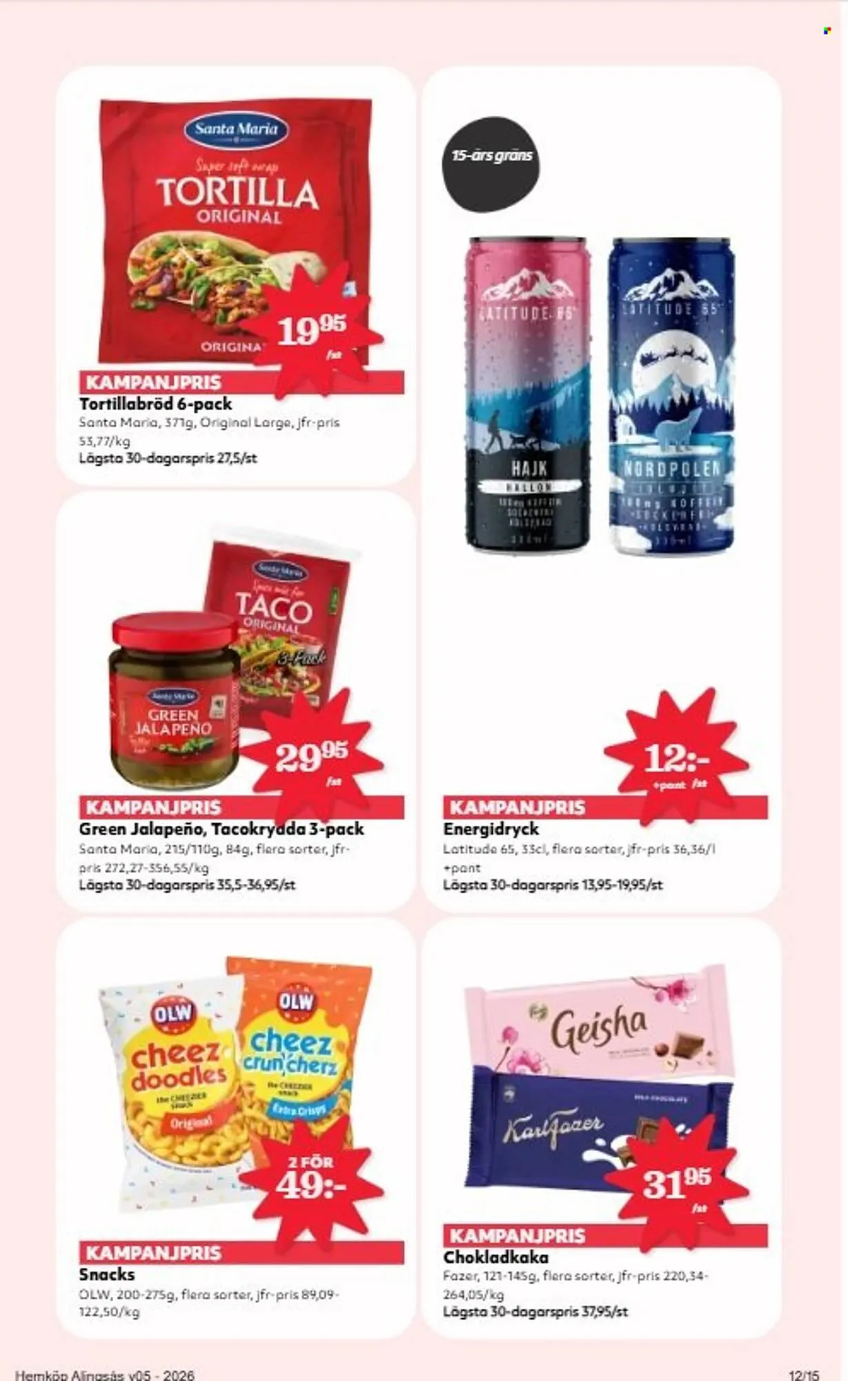 Hemköp reklamblad från 26 januari till 1 februari 2026 - Reklamblad sidor 12