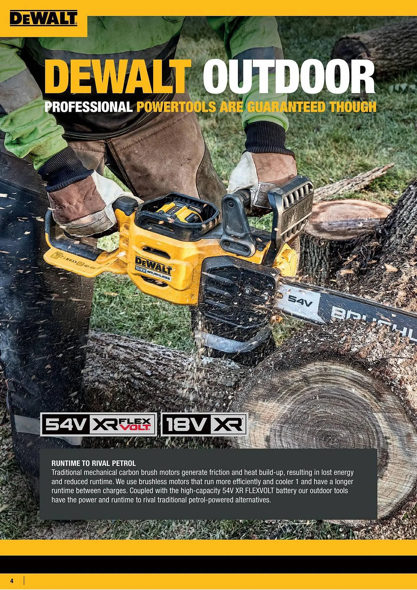 Dewalt reklamblad från 31 augusti till 30 september 2023 - Reklamblad sidor 4
