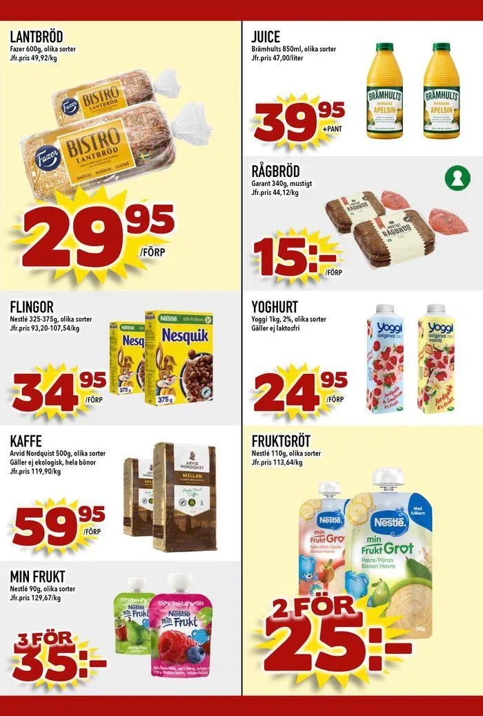 Nya erbjudanden att upptäcka från 23 september till 7 oktober 2024 - Reklamblad sidor 4