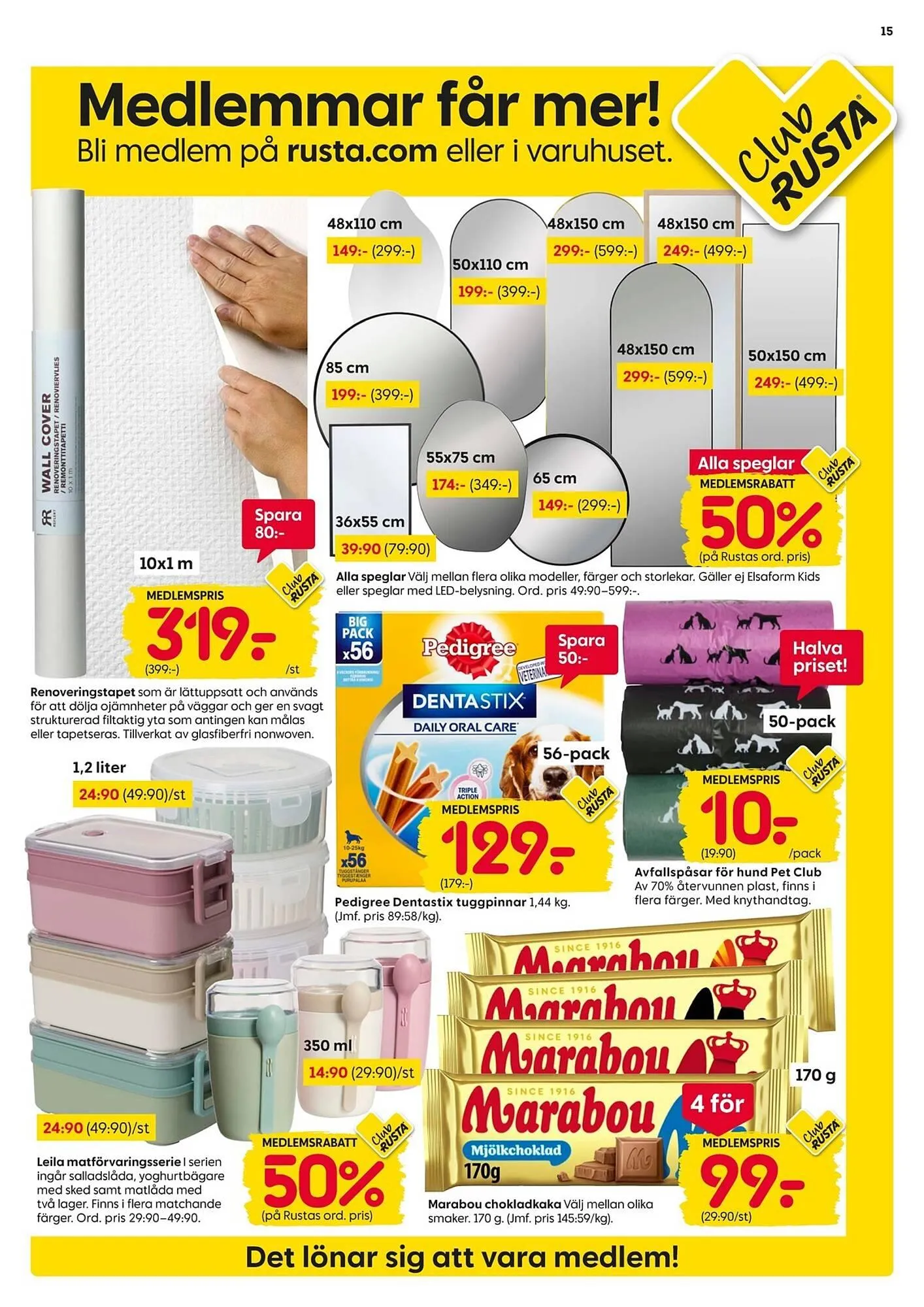 Rusta reklamblad från 23 februari till 1 mars 2026 - Reklamblad sidor 15