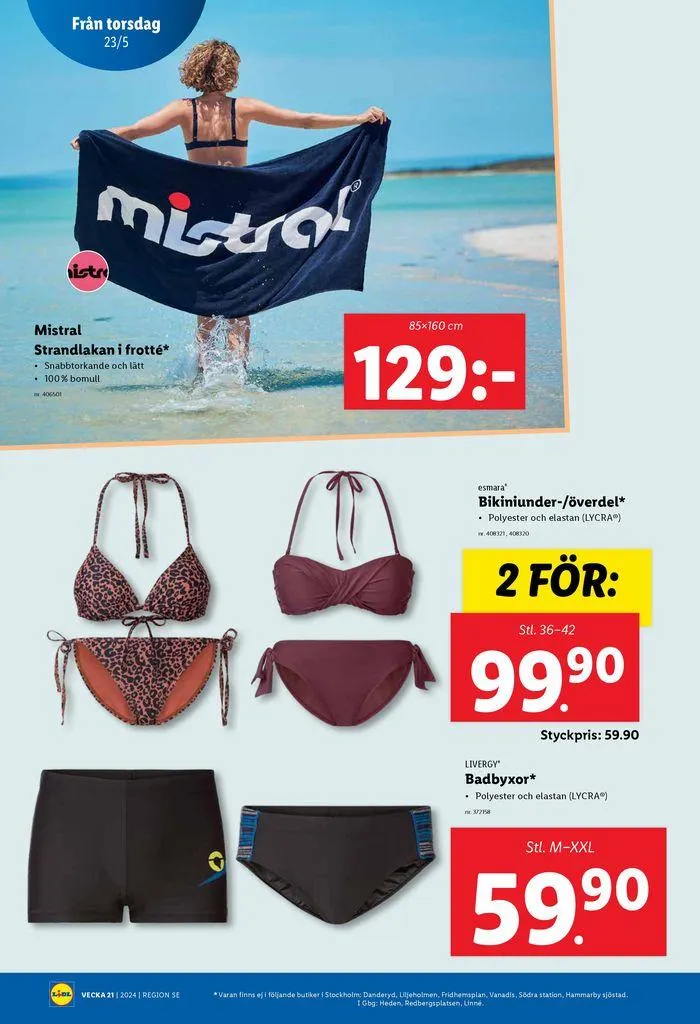 Nationell ERBJUDANDEN VECKA 21 från 20 maj till 26 maj 2024 - Reklamblad sidor 23