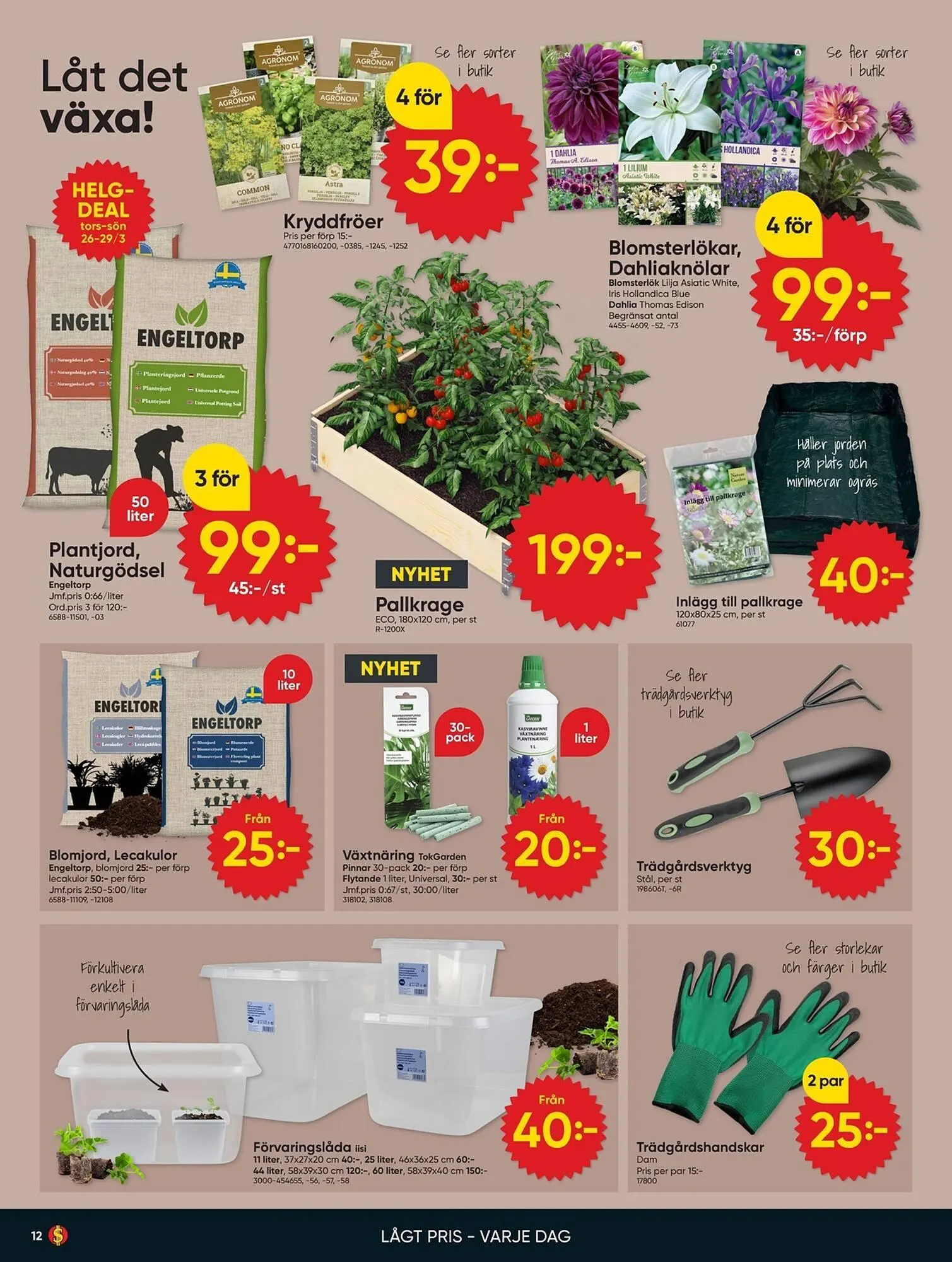 DollarStore annonsblad från 23 mars till 5 april 2026 - Reklamblad sidor 12