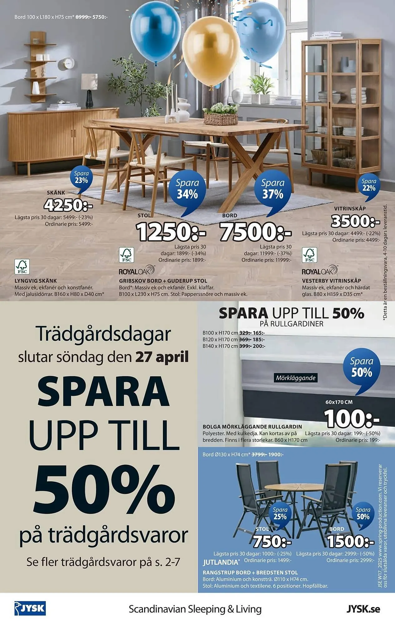 JYSK reklamblad från 21 april till 4 maj 2025 - Reklamblad sidor 25
