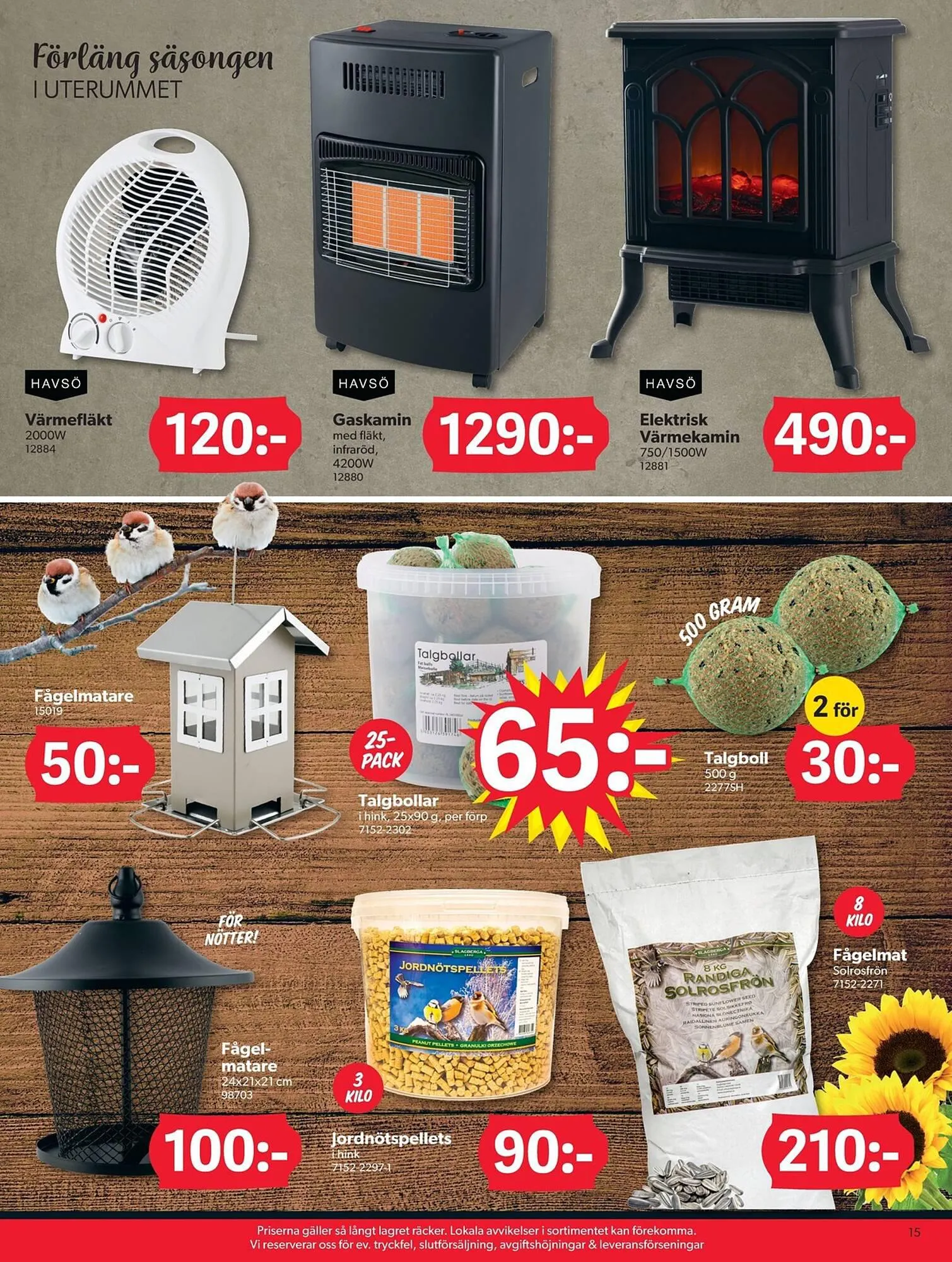 DollarStore reklamblad från 25 september till 25 oktober 2023 - Reklamblad sidor 15