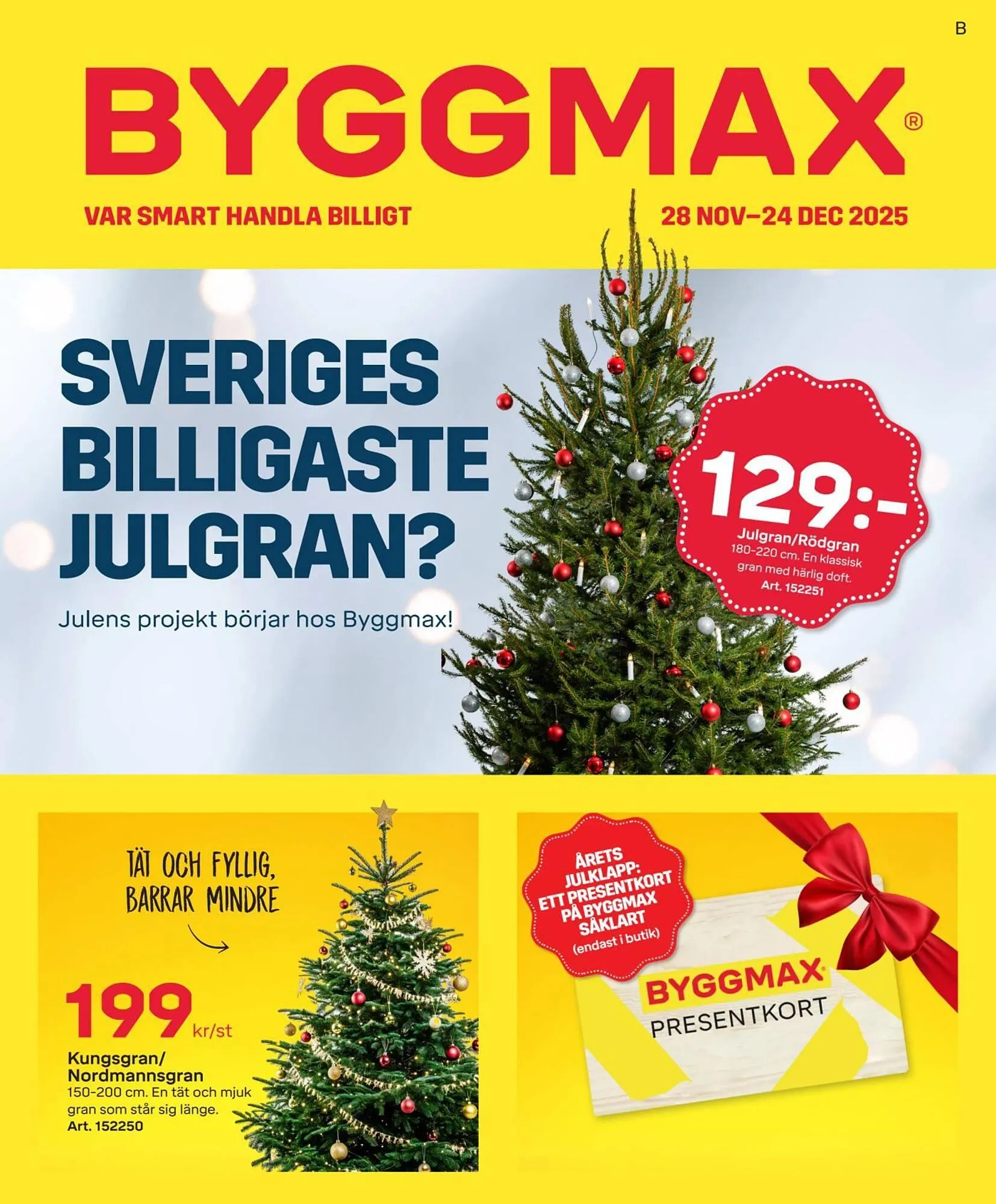 Byggmax reklamblad - 1