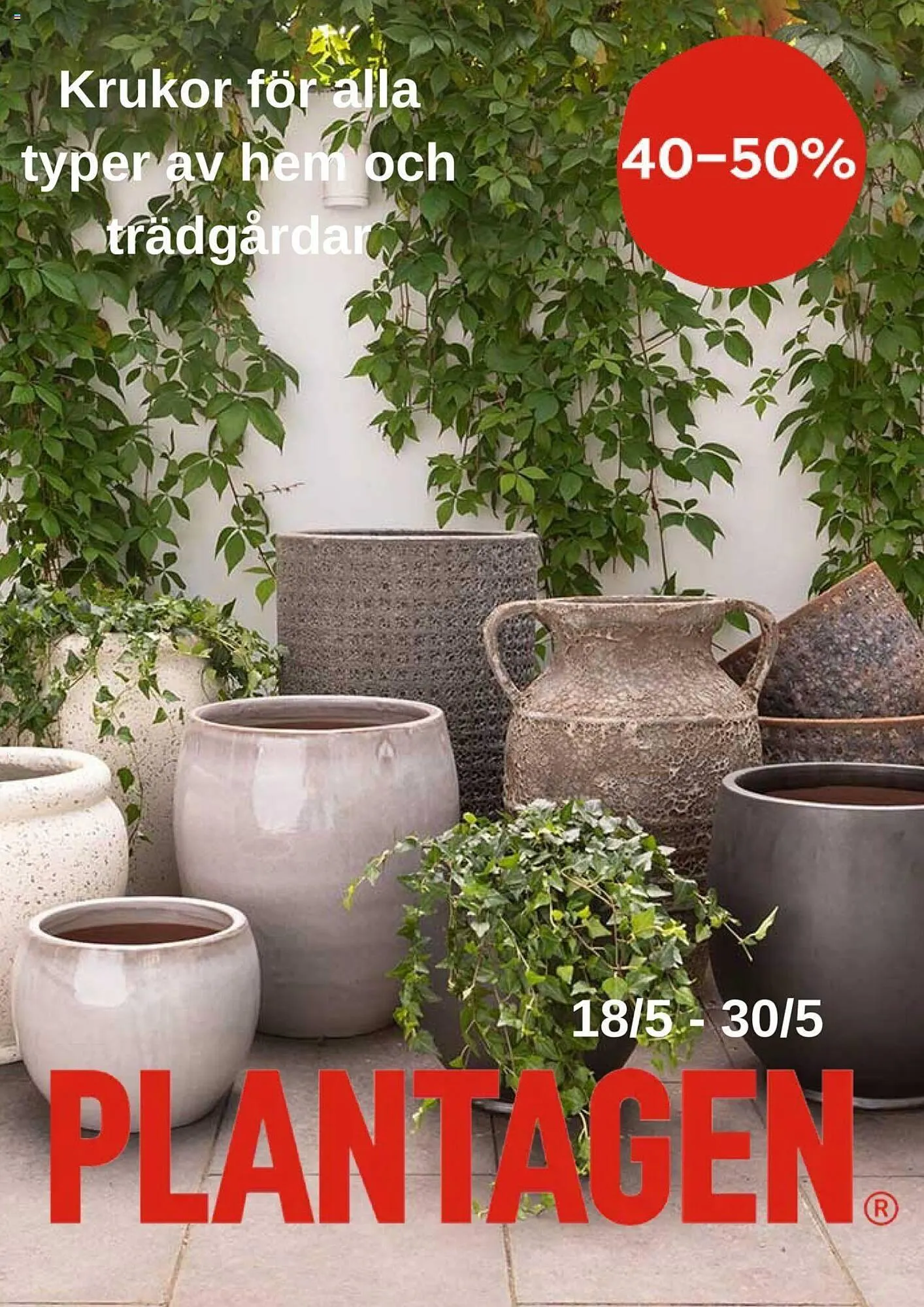 Plantagen reklamblad - 1