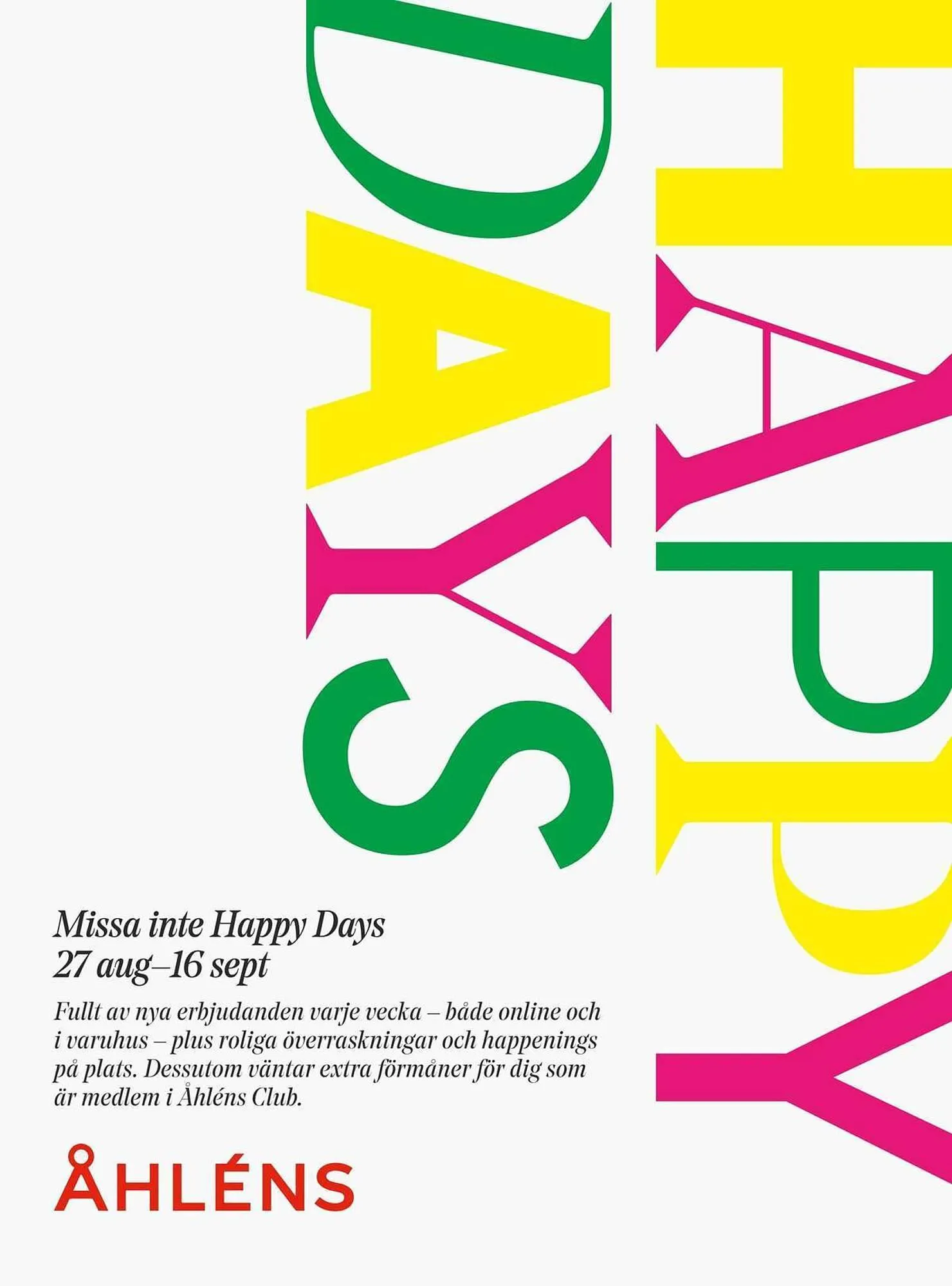Åhléns reklamblad från 27 augusti till 16 september 2025 - Reklamblad sidor 13