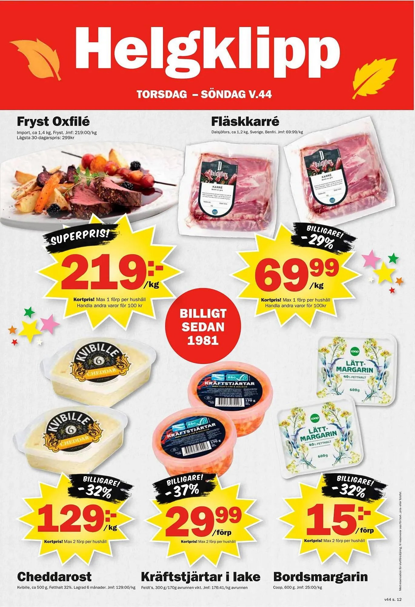 Pekås reklamblad från 27 oktober till 2 november 2025 - Reklamblad sidor 12