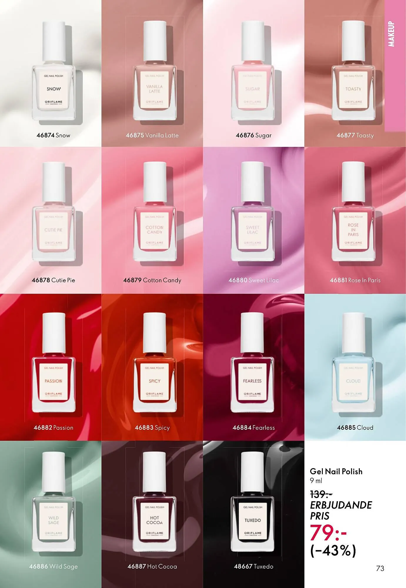 Oriflame reklamblad från 13 maj till 2 juni 2026 - Reklamblad sidor 73