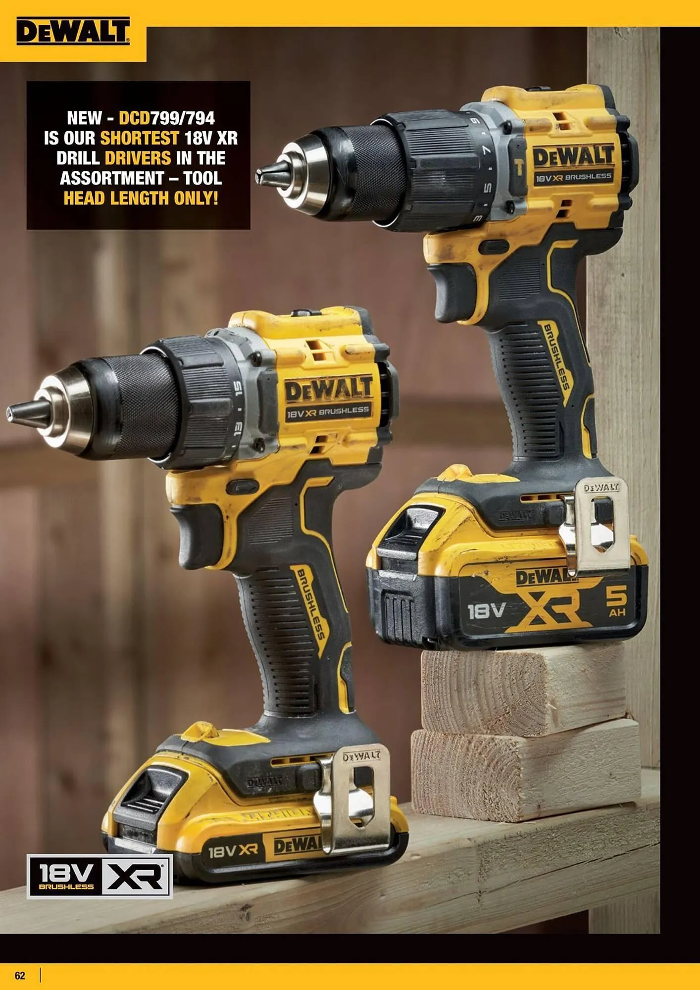 Dewalt reklamblad från 21 mars till 31 maj 2025 - Reklamblad sidor 62